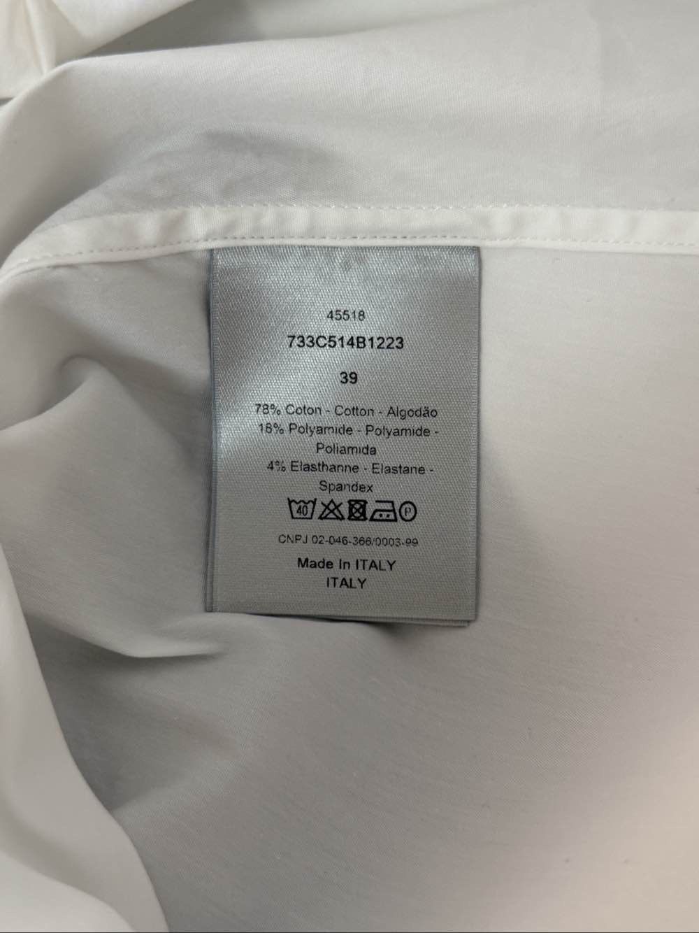 Dior Dior Bee Embroidery Shirt Size M Size US M / EU 48-50 / 2 - 4 Thumbnail