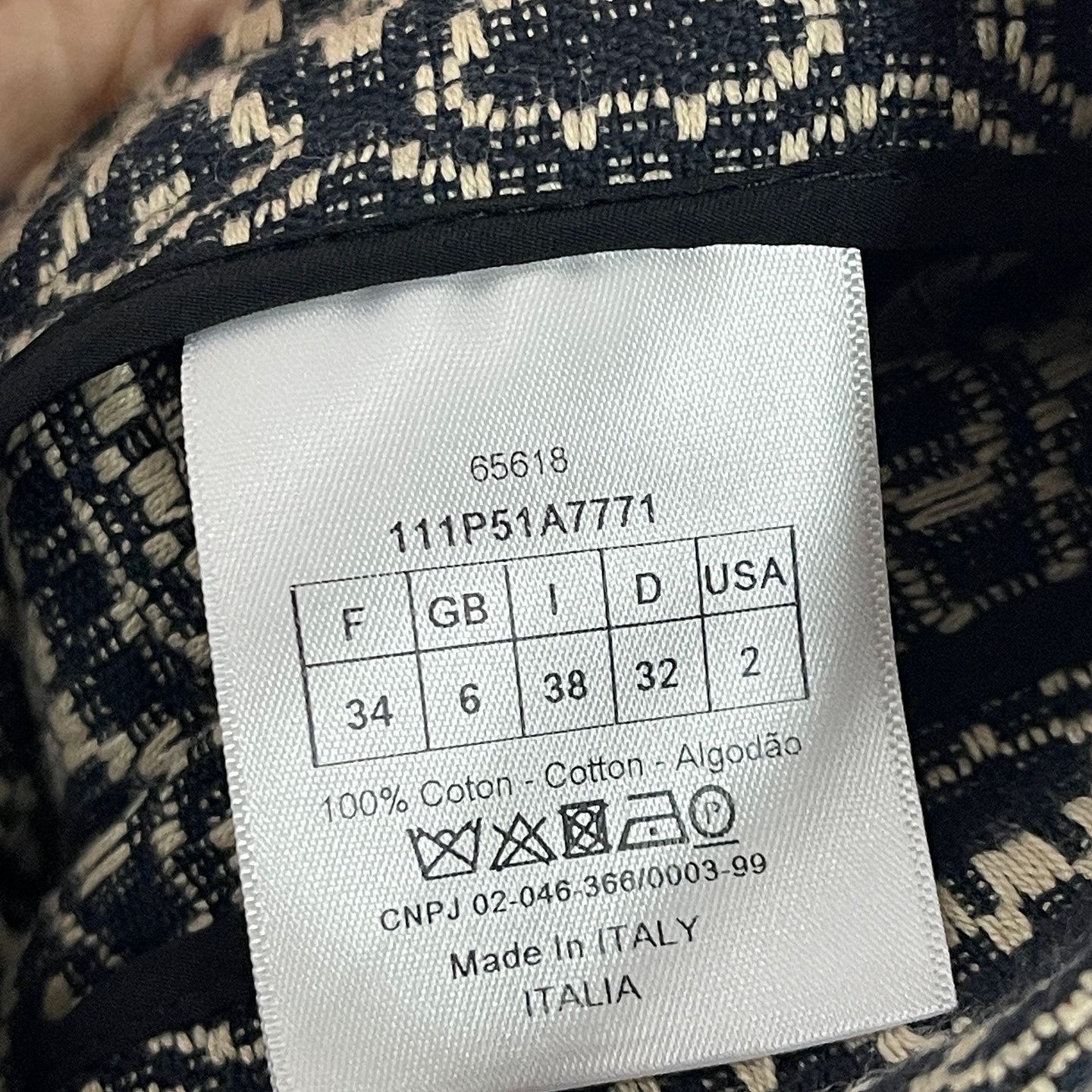 Dior Dior Geometric Print Shorts FR 34 Size 25" / US 0 / IT 36 - 4 Thumbnail