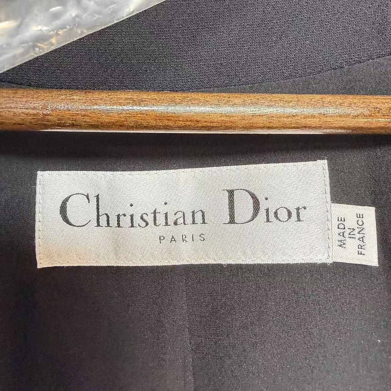 Dior Christian Dior Wool Silk Belted Jacket Size 38 Size S / US 4 / IT 40 - 3 Thumbnail