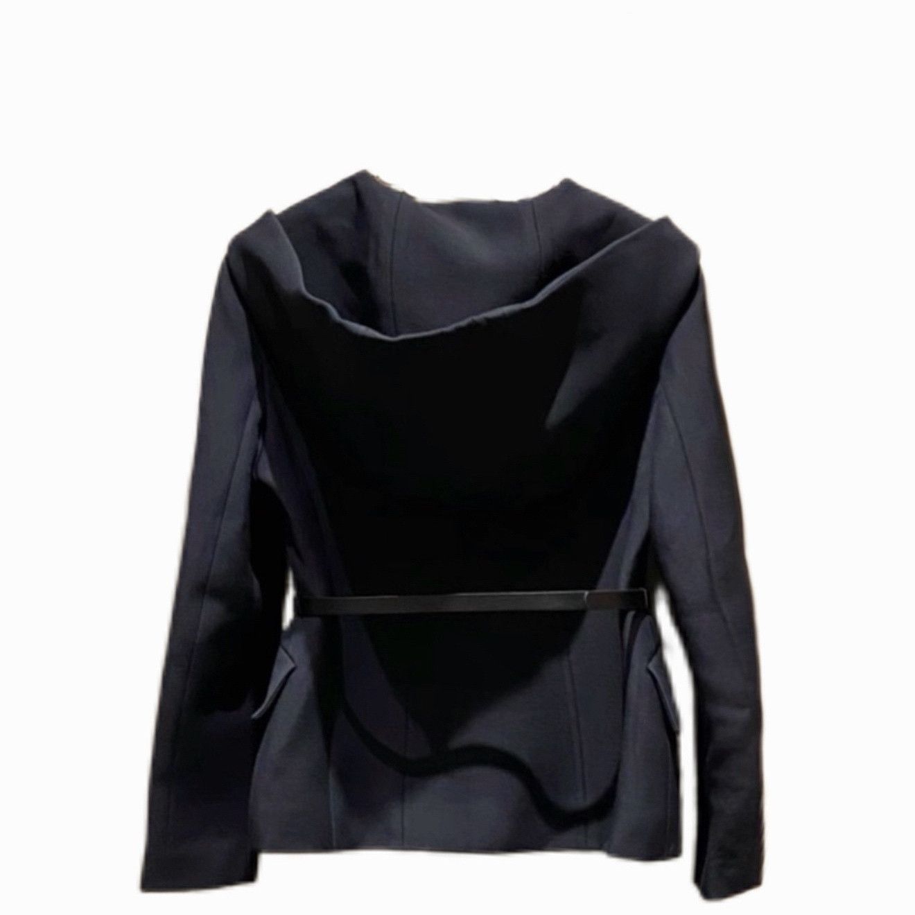 Dior Christian Dior Wool Silk Belted Jacket Size 38 Size S / US 4 / IT 40 - 2 Thumbnail