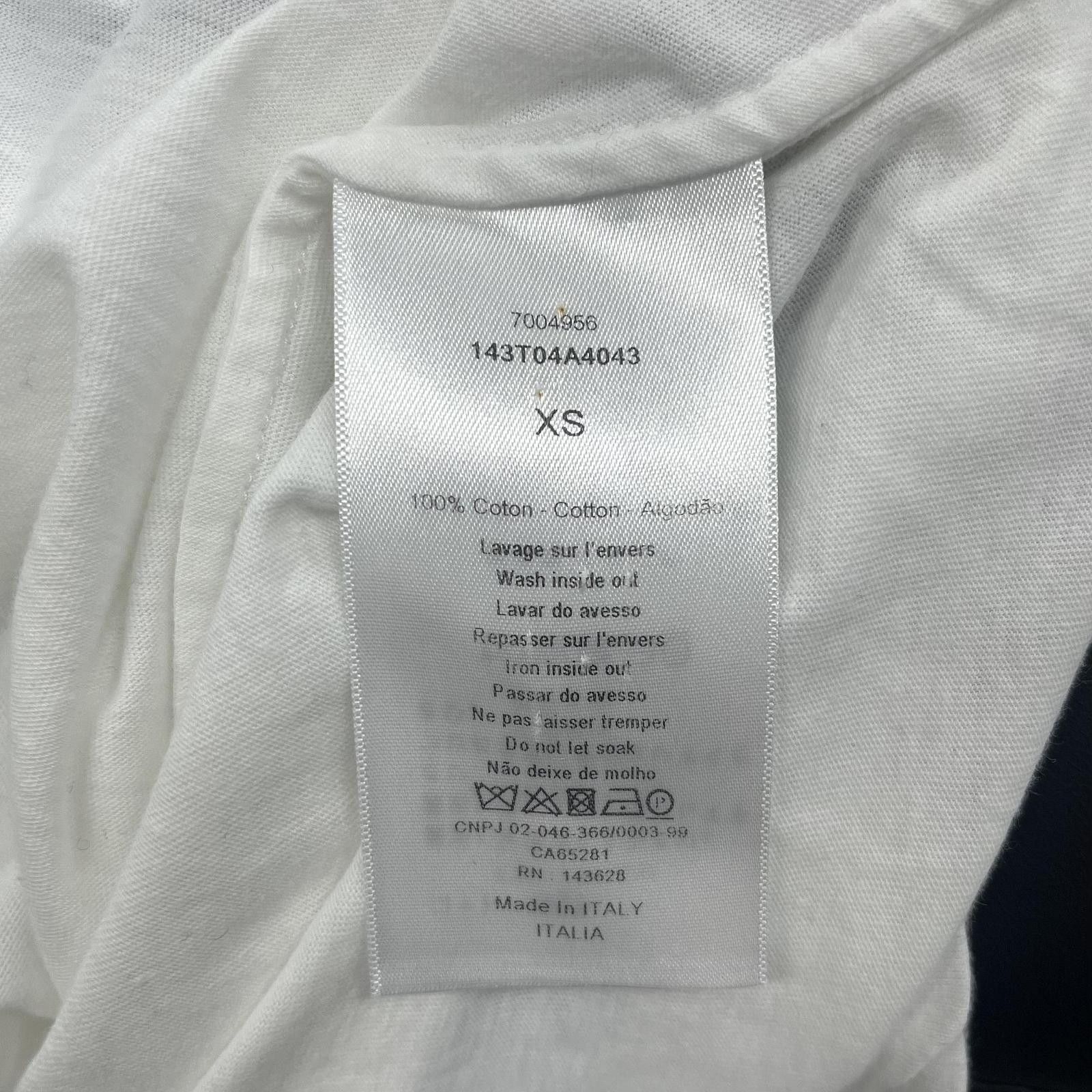 Dior Dior Logo Stripe T-Shirt Size XS Size XS / US 0-2 / IT 36-38 - 4 Thumbnail