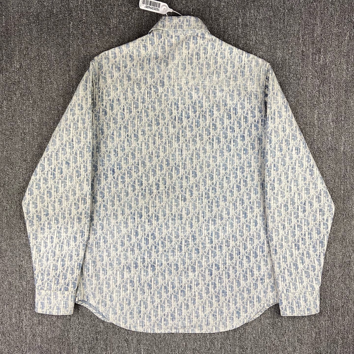 Dior DIOR Oblique Kasuri Cotton Shirt US S Size US S / EU 44-46 / 1 - 2 Thumbnail