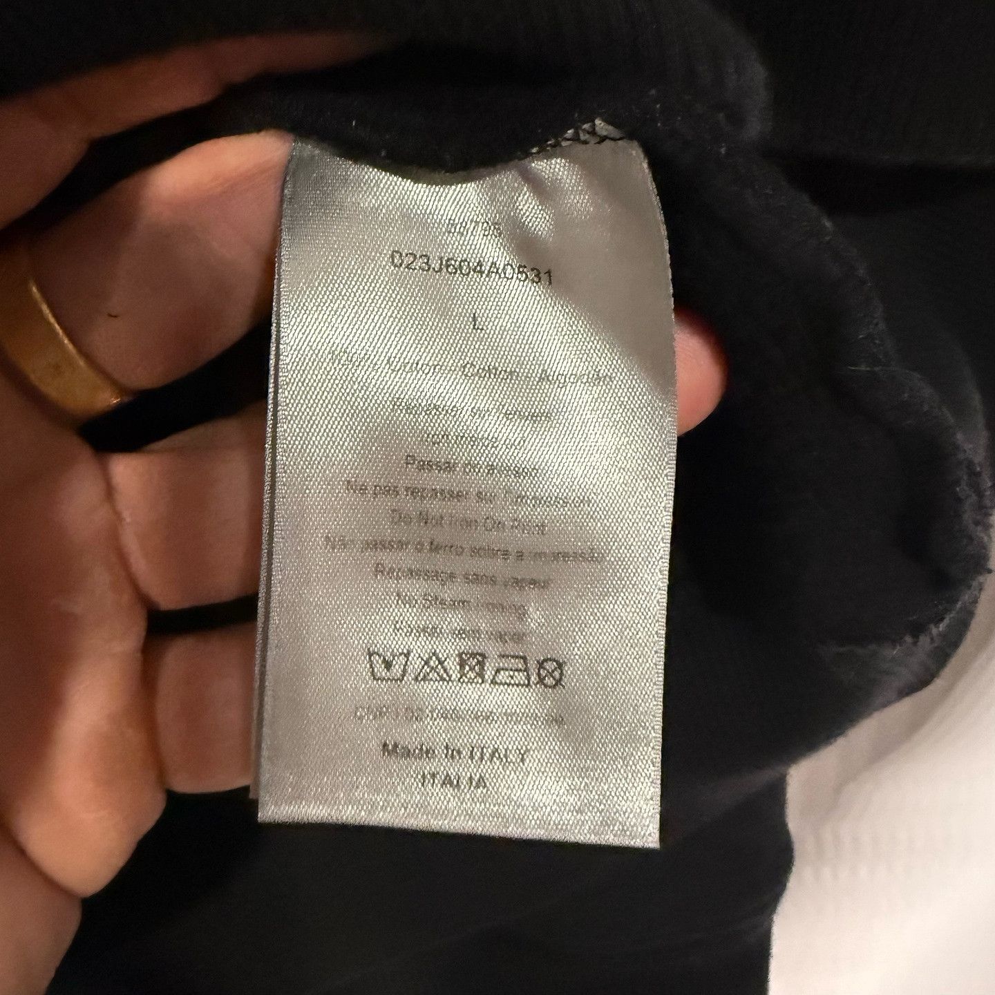 Dior Dior Daniel Arsham Logo Sweatshirt L Size US L / EU 52-54 / 3 - 4 Thumbnail