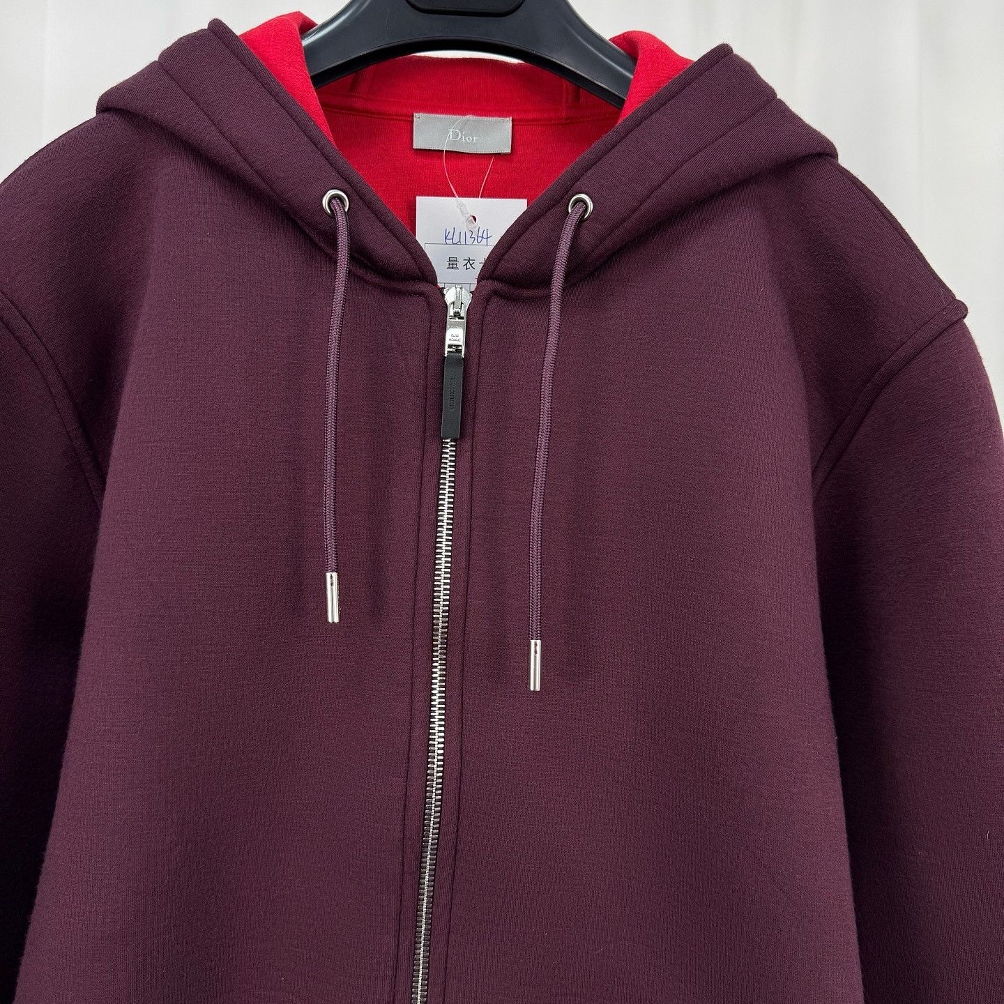 Dior Dior CD Logo Zip-Up Hoodie Size L Size US L / EU 52-54 / 3 - 5 Thumbnail