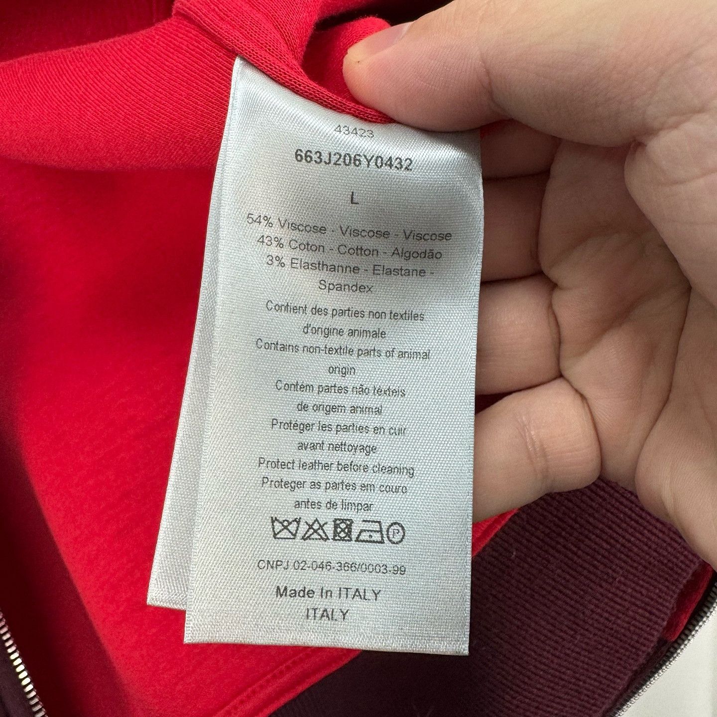 Dior Dior CD Logo Zip-Up Hoodie Size L Size US L / EU 52-54 / 3 - 4 Thumbnail
