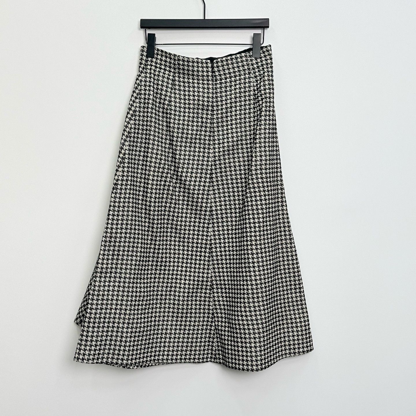 Dior Dior Houndstooth Silk Blend Midi Skirt Size 38 Size 27" / US 4 / IT 40 - 2 Thumbnail