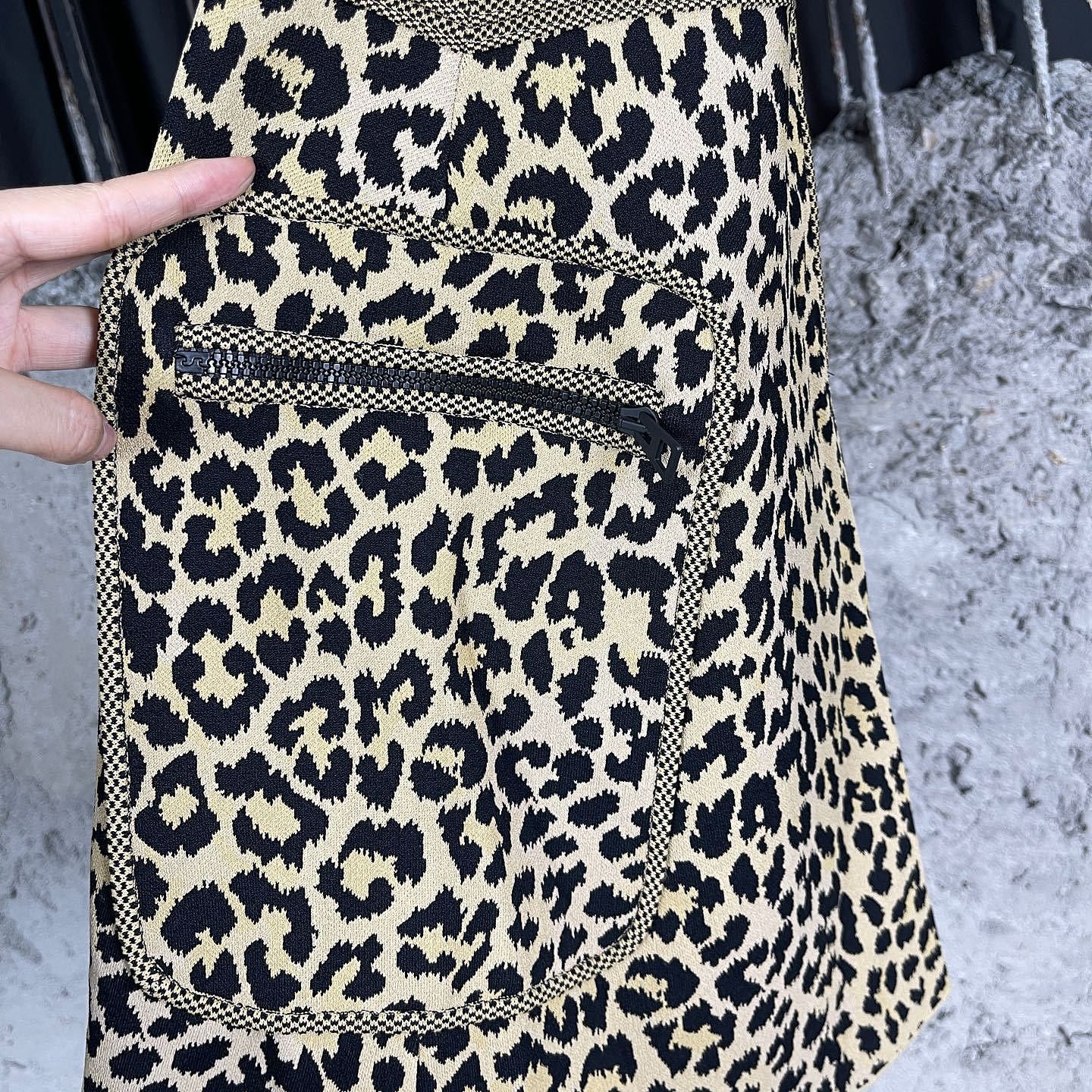 Dior Dior Leopard Knit Mini Dress FR 38 Size S / US 4 / IT 40 - 7 Thumbnail