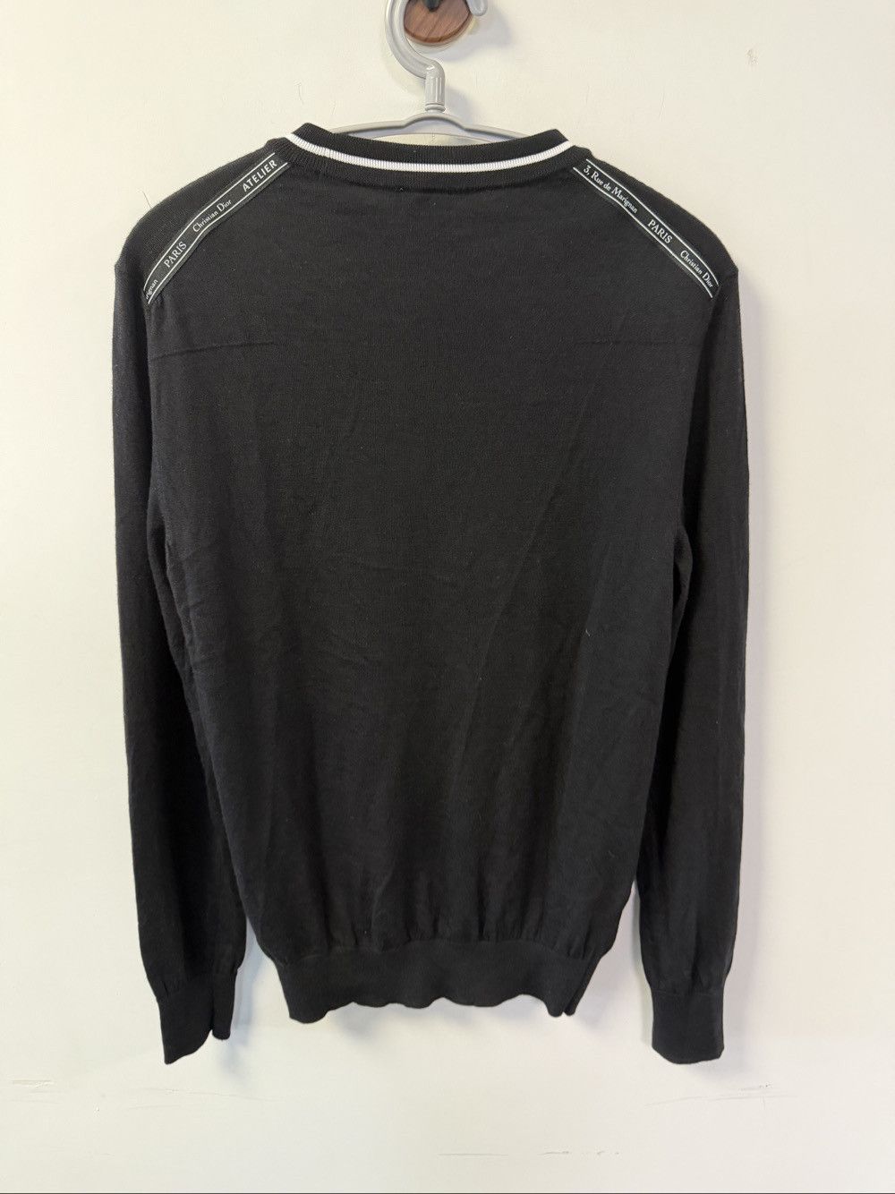 Dior Dior Atelier Bee Logo Crewneck Sweater Size S Size US S / EU 44-46 / 1 - 2 Thumbnail