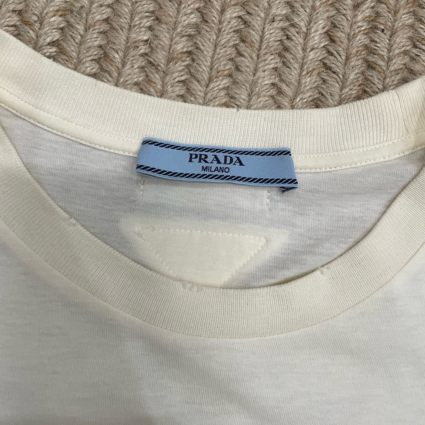 Prada Prada Logo Graphic T-Shirt Size L Size L / US 10 / IT 46 - 3 Thumbnail