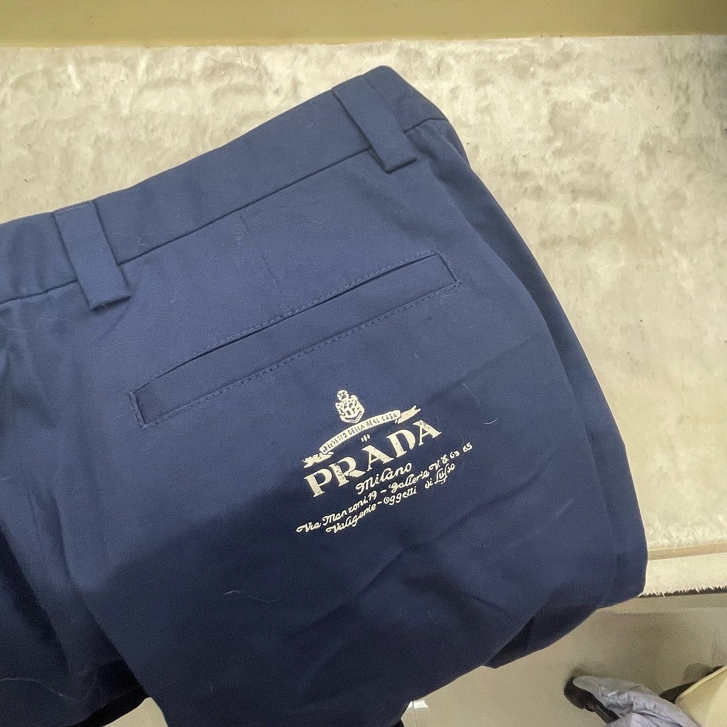Prada Prada Logo Casual Pants Size 46 Size US 30 / EU 46 - 8 Thumbnail