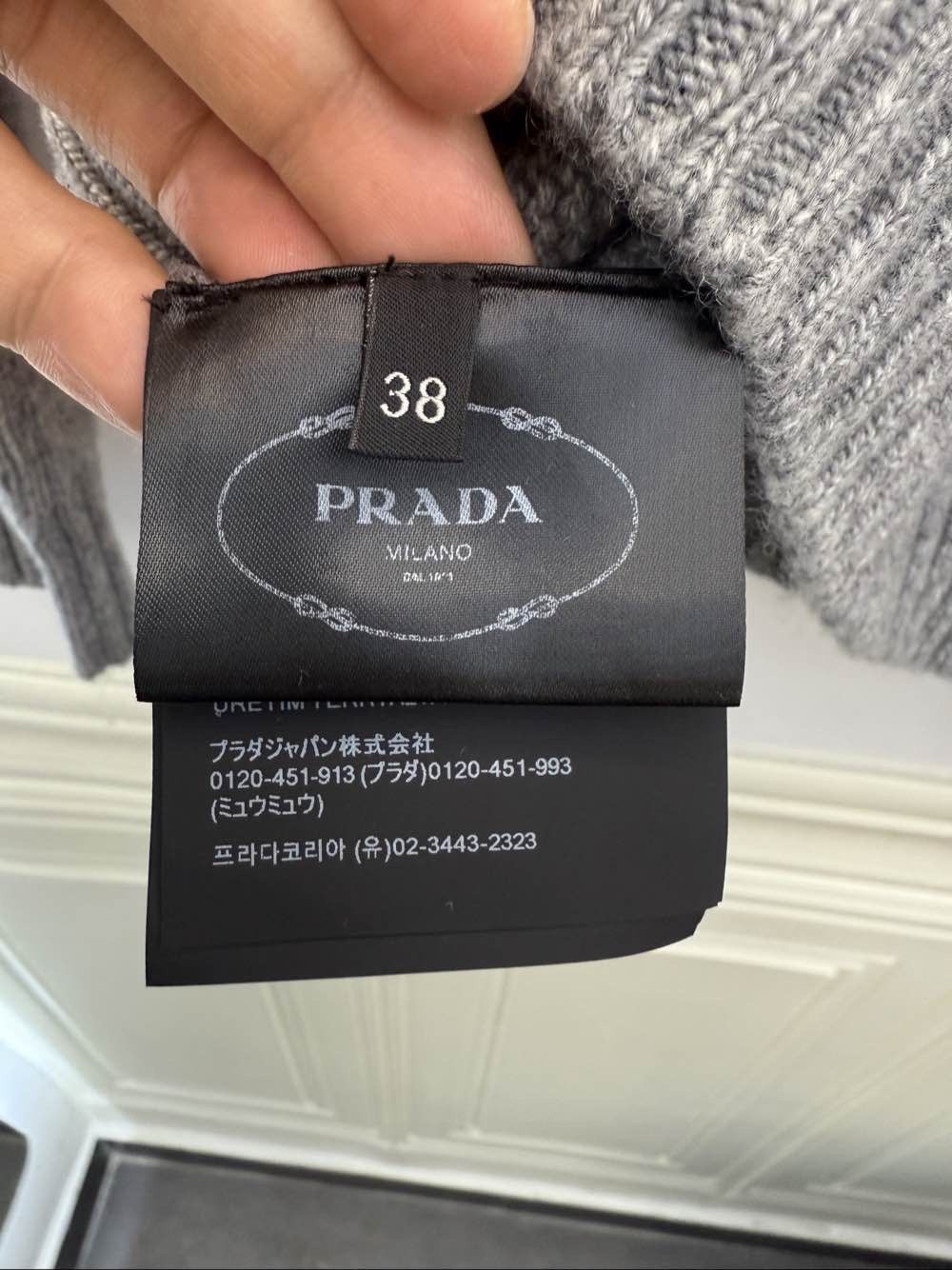 Prada Prada Cashmere Knit Sweater IT 38 Size XS / US 0-2 / IT 36-38 - 4 Thumbnail