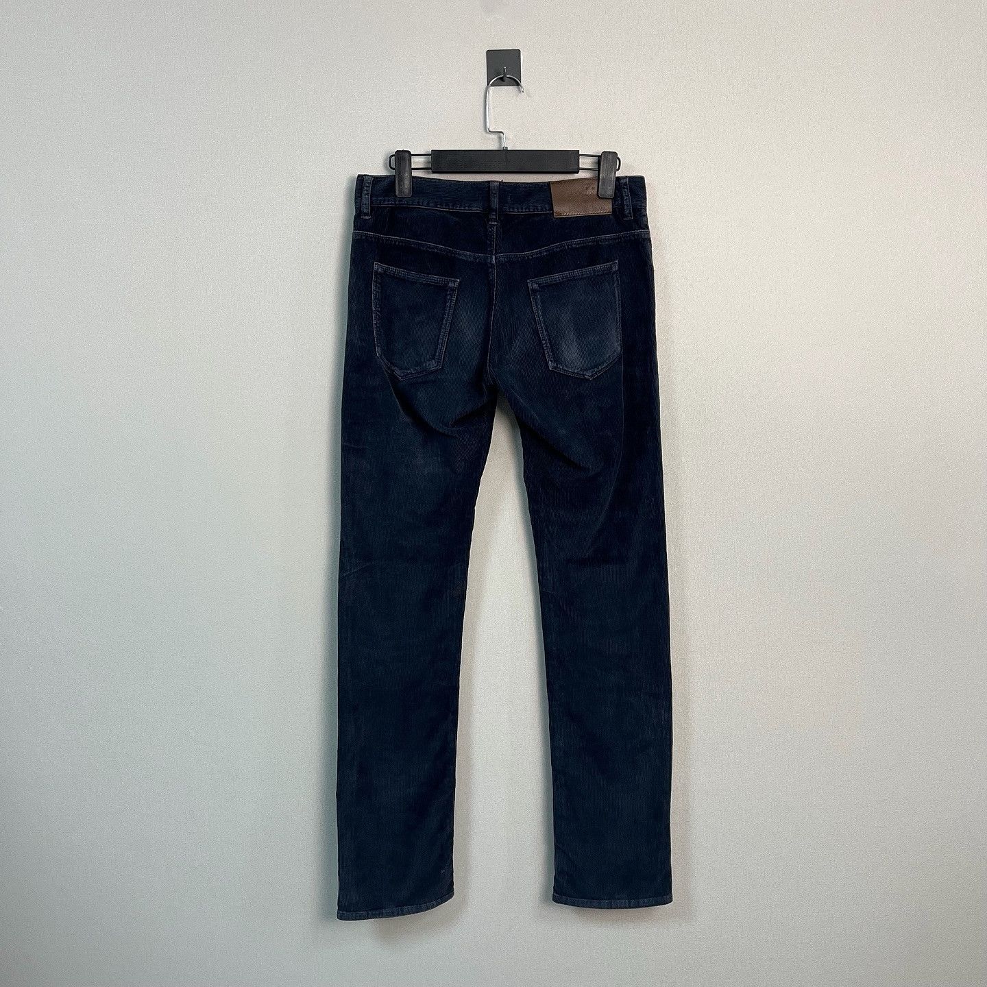 Prada Prada Navy Corduroy Casual Pants Size 30 Size US 30 / EU 46 - 2 Thumbnail