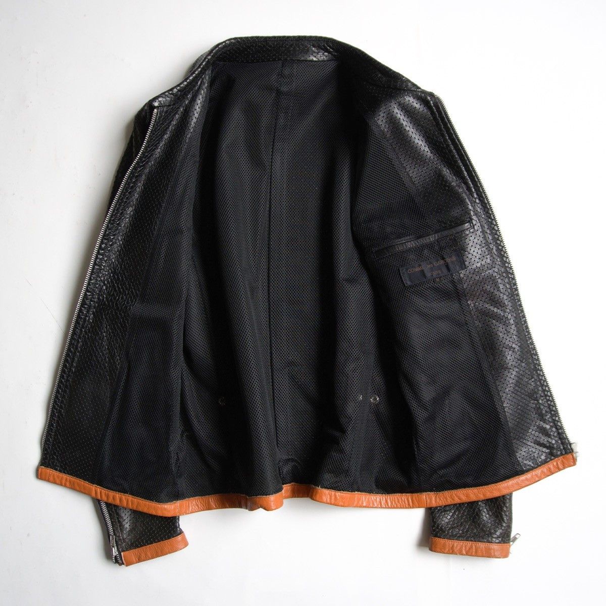 Comme des Garcons Comme des Garcons 99 Perforated Leather Jacket Size M Size US M / EU 48-50 / 2 - 4 Thumbnail