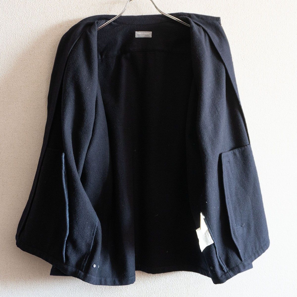 Comme des Garcons Comme des Garcons 90S Striped Wool Zip Jacket Size XL Size US XL / EU 56 / 4 - 5 Thumbnail