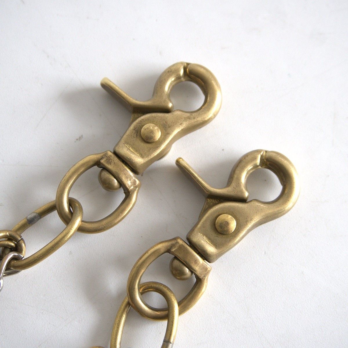 Comme des Garcons Comme des Garcons 00S Brass Irregular Shaped Ring Wallet Chain Size ONE SIZE - 2 Thumbnail