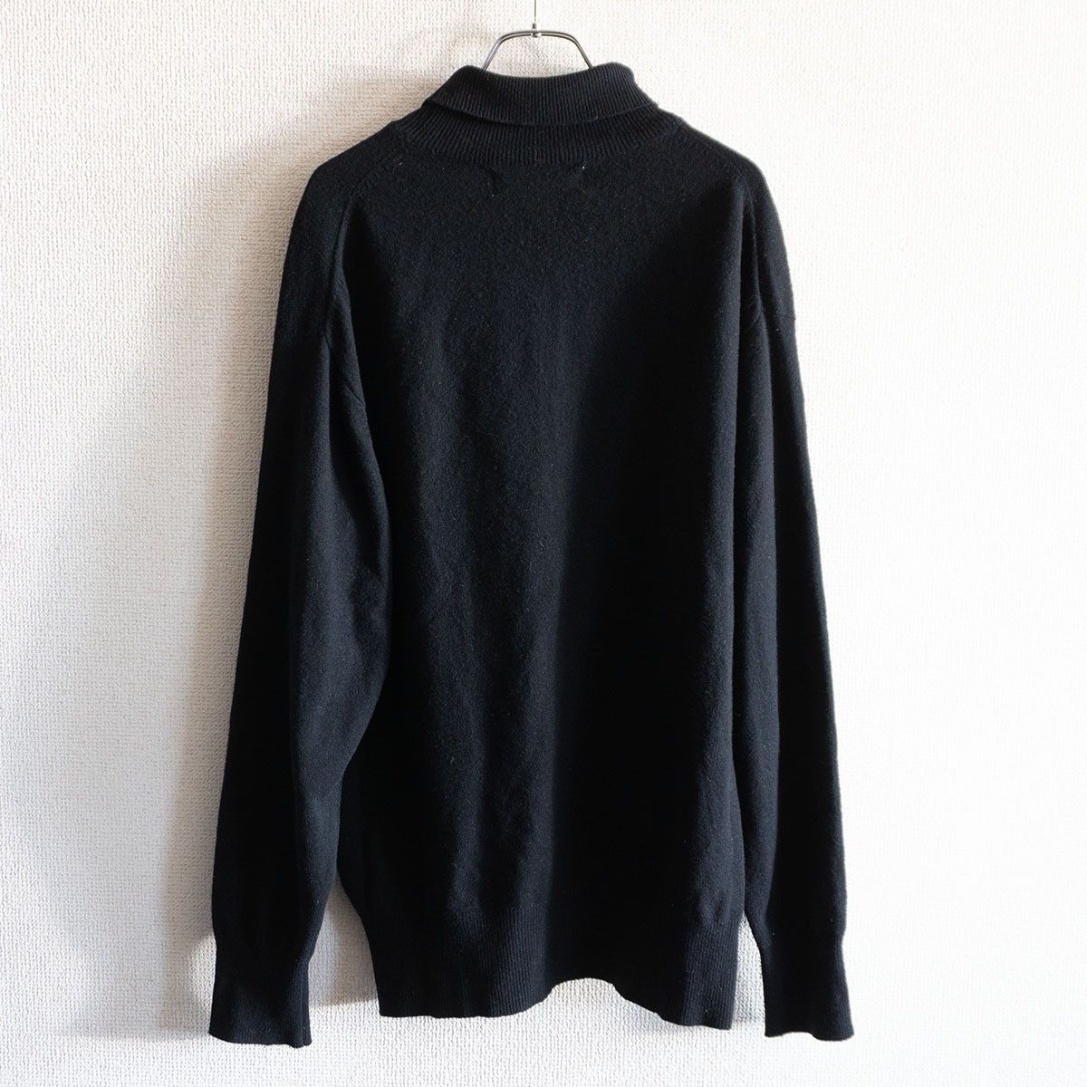 Comme des Garcons Comme des Garcons 90S Turtleneck Sweater Black Size M Size US M / EU 48-50 / 2 - 2 Thumbnail