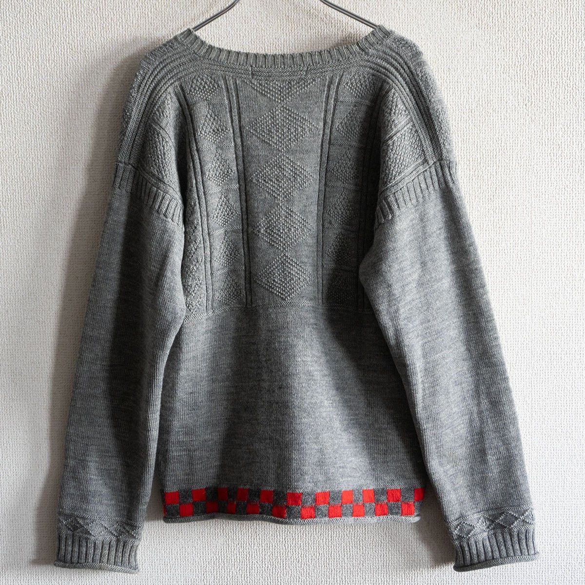 Comme des Garcons Comme des Garcons 00 Wool Cardigan Gray Size M Size US M / EU 48-50 / 2 - 2 Thumbnail