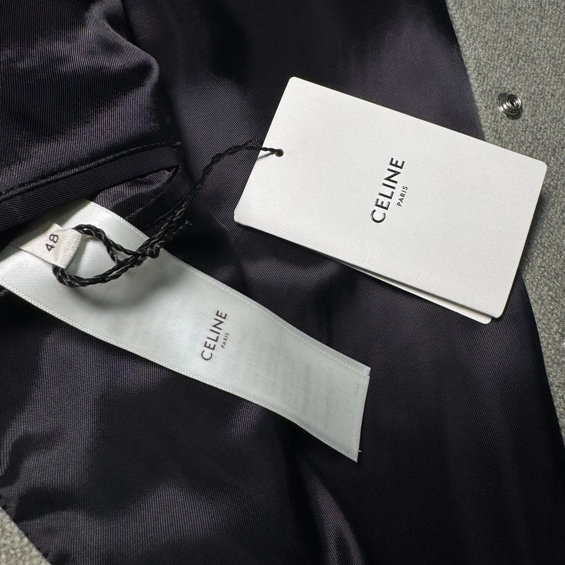 Hedi Slimane Celine by Hedi Slimane FW19 Teddy Jacket Size US M / EU 48-50 / 2 - 6 Thumbnail