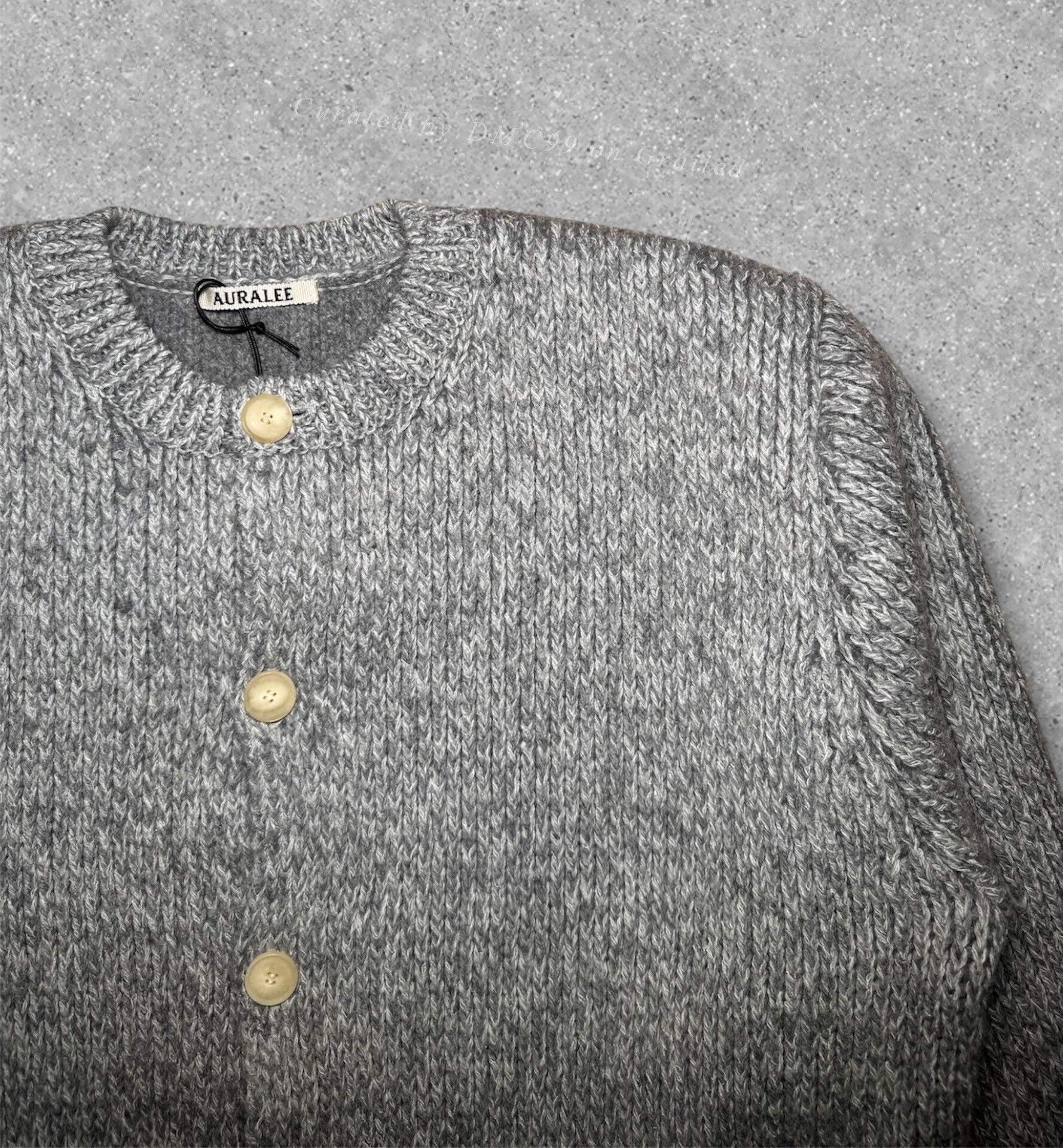 Auralee AURALEE AW25 Wool-Alpaca Round Neck Knit Size US XXL / EU 58 / 5 - 2 Thumbnail