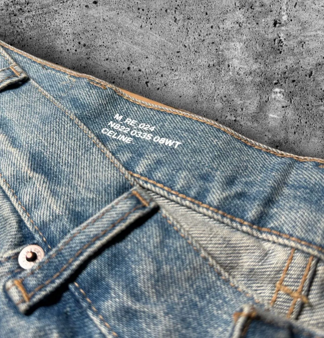Hedi Slimane CELINE HOMME Hedi Slimane BOYDOLL Wesley Distressed Jeans Size US 30 / EU 46 - 3 Thumbnail