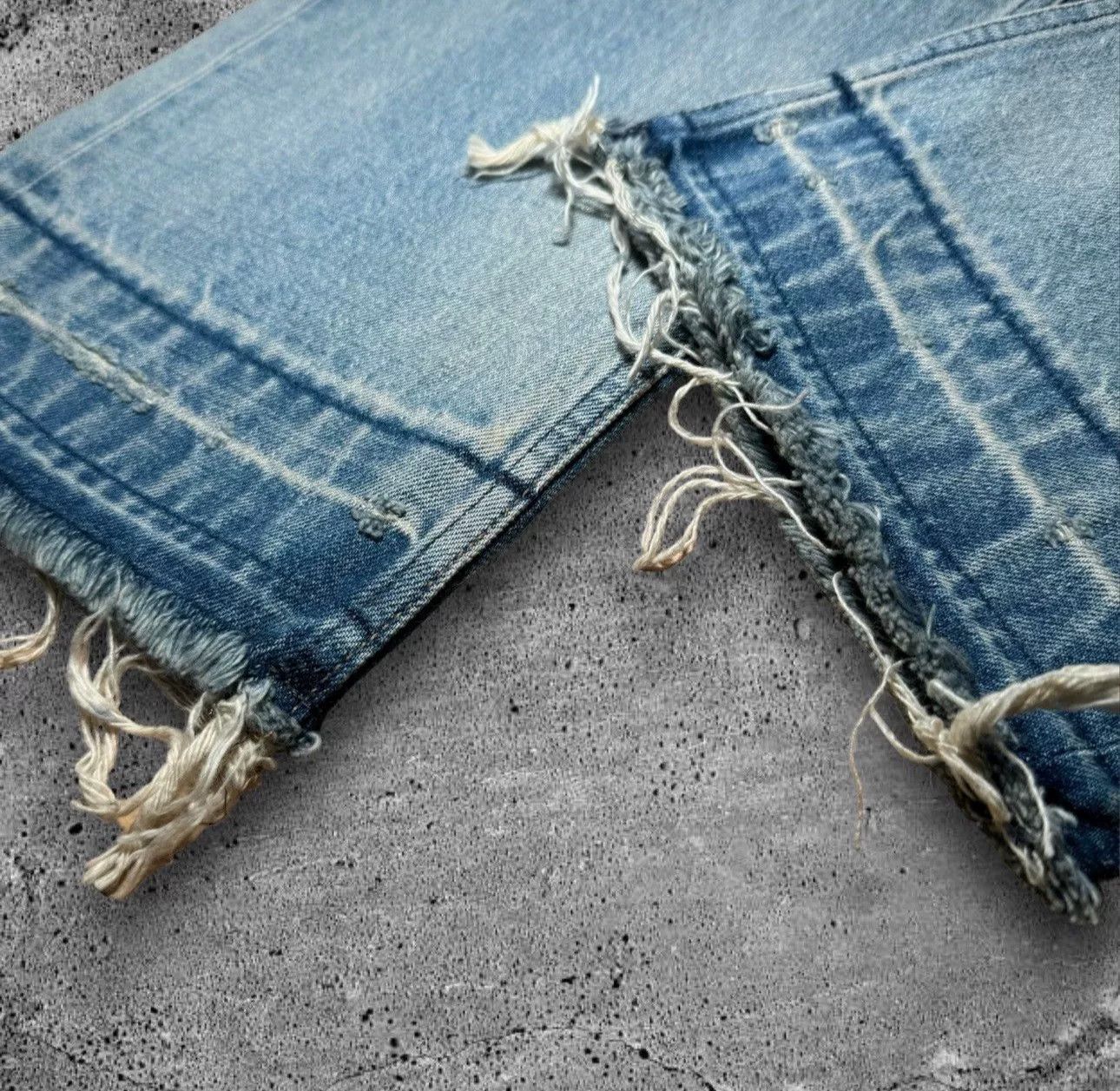 Hedi Slimane CELINE HOMME Hedi Slimane BOYDOLL Wesley Distressed Jeans Size US 30 / EU 46 - 6 Thumbnail