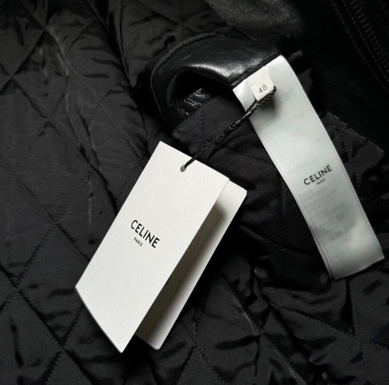 Hedi Slimane CELINE FW22 Boy Doll Double Layer Leather Vest Size US M / EU 48-50 / 2 - 6 Thumbnail