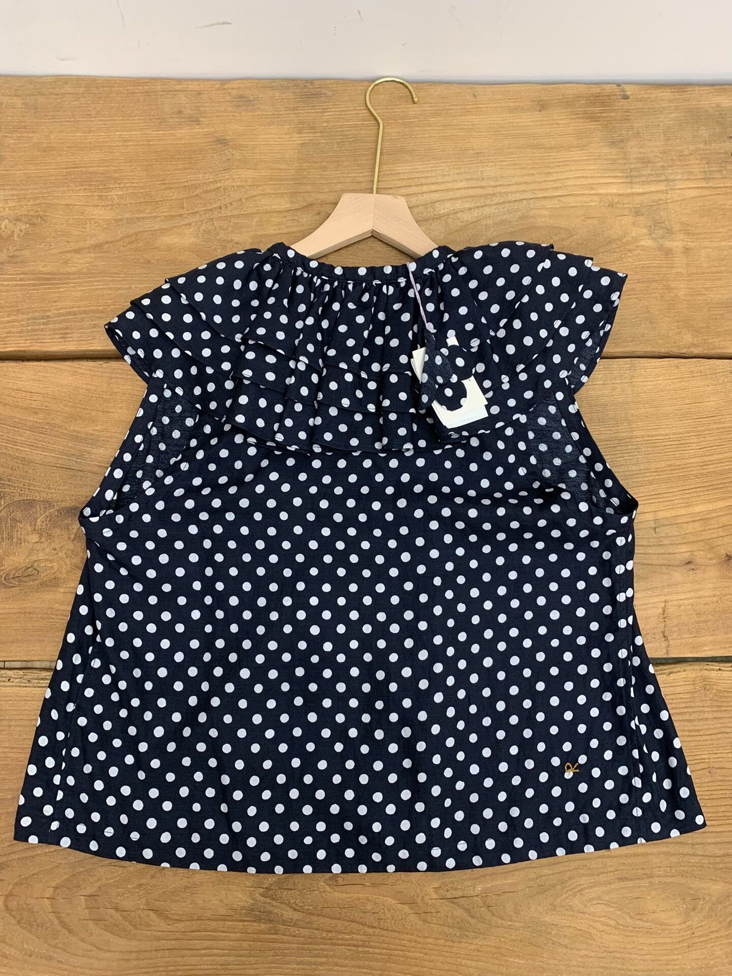 45rpm 45R Women's Polka Dot Sleeveless Tank Size M / US 6-8 / IT 42-44 - 6 Thumbnail