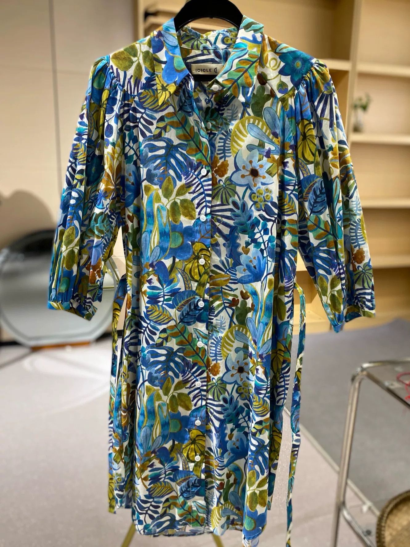 Other ICICLE Printed Puff Sleeve Dress Size M / US 6-8 / IT 42-44 - 2 Thumbnail