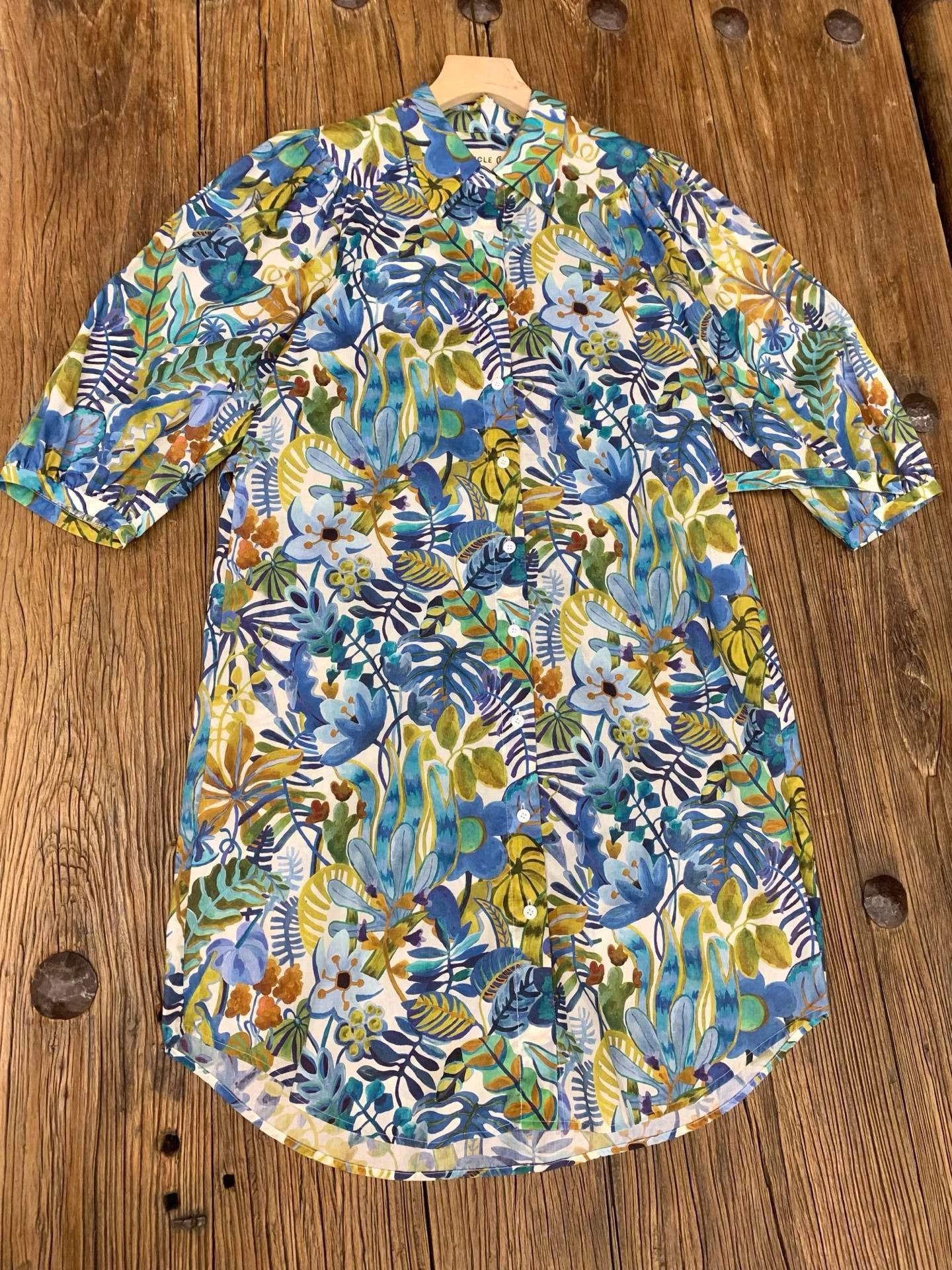 Other ICICLE Printed Puff Sleeve Dress Size M / US 6-8 / IT 42-44 - 4 Thumbnail