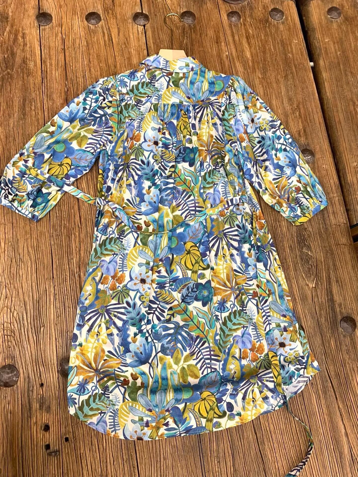Other ICICLE Printed Puff Sleeve Dress Size M / US 6-8 / IT 42-44 - 5 Thumbnail