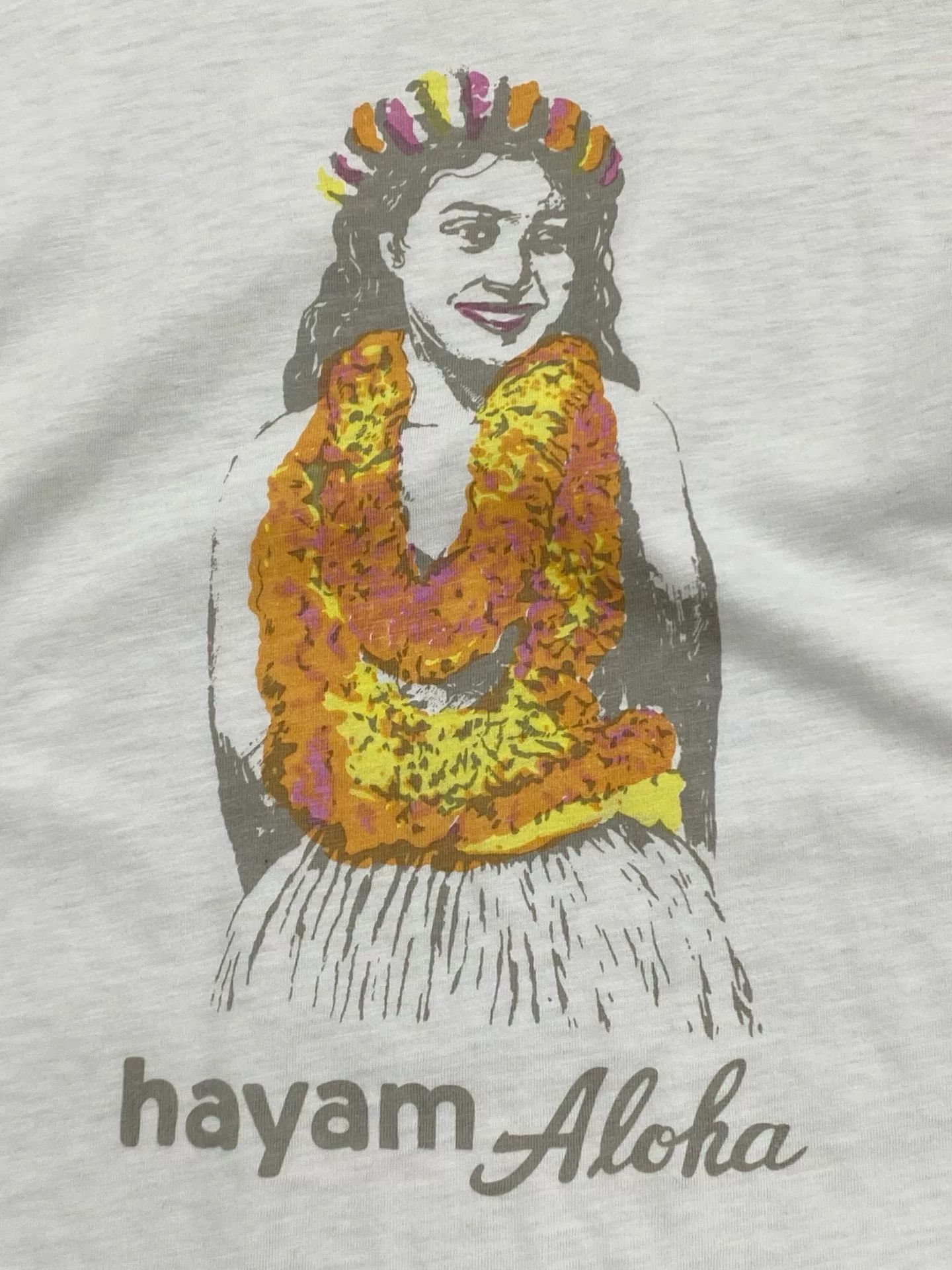 45rpm 45R Aloha Hawaiian Print Cotton T-shirt Size S / US 4 / IT 40 - 5 Thumbnail