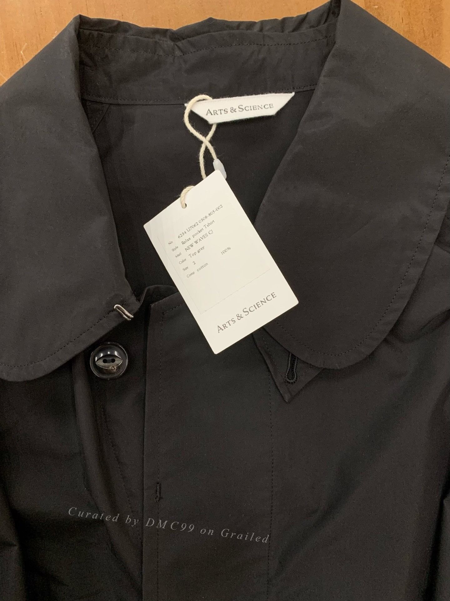Other New Arts Black Loose Trench Coat Size M / US 6-8 / IT 42-44 - 4 Thumbnail