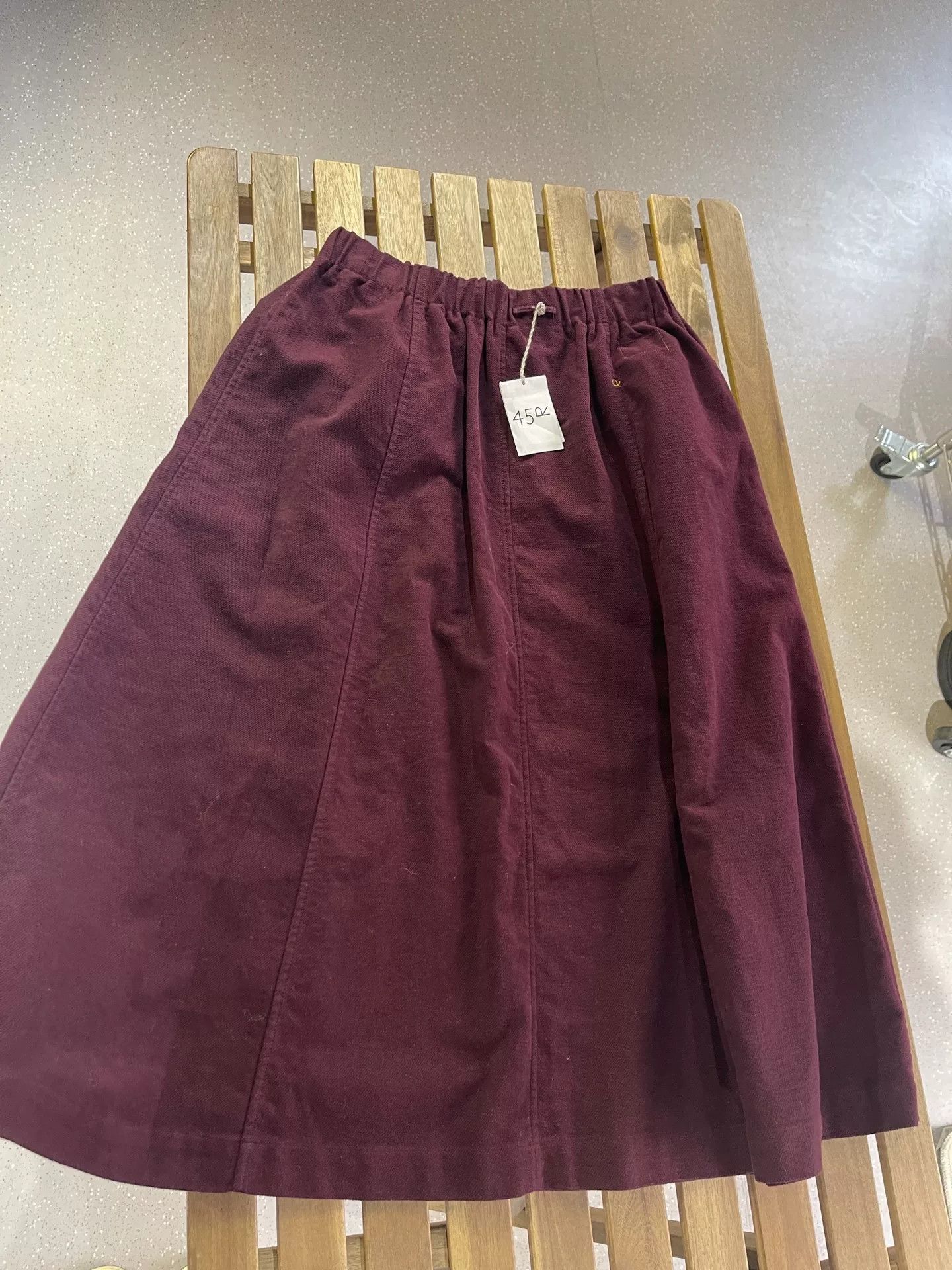 45rpm 45R New Purple Long Skirt Size 30" / US 8 / IT 44 - 3 Thumbnail