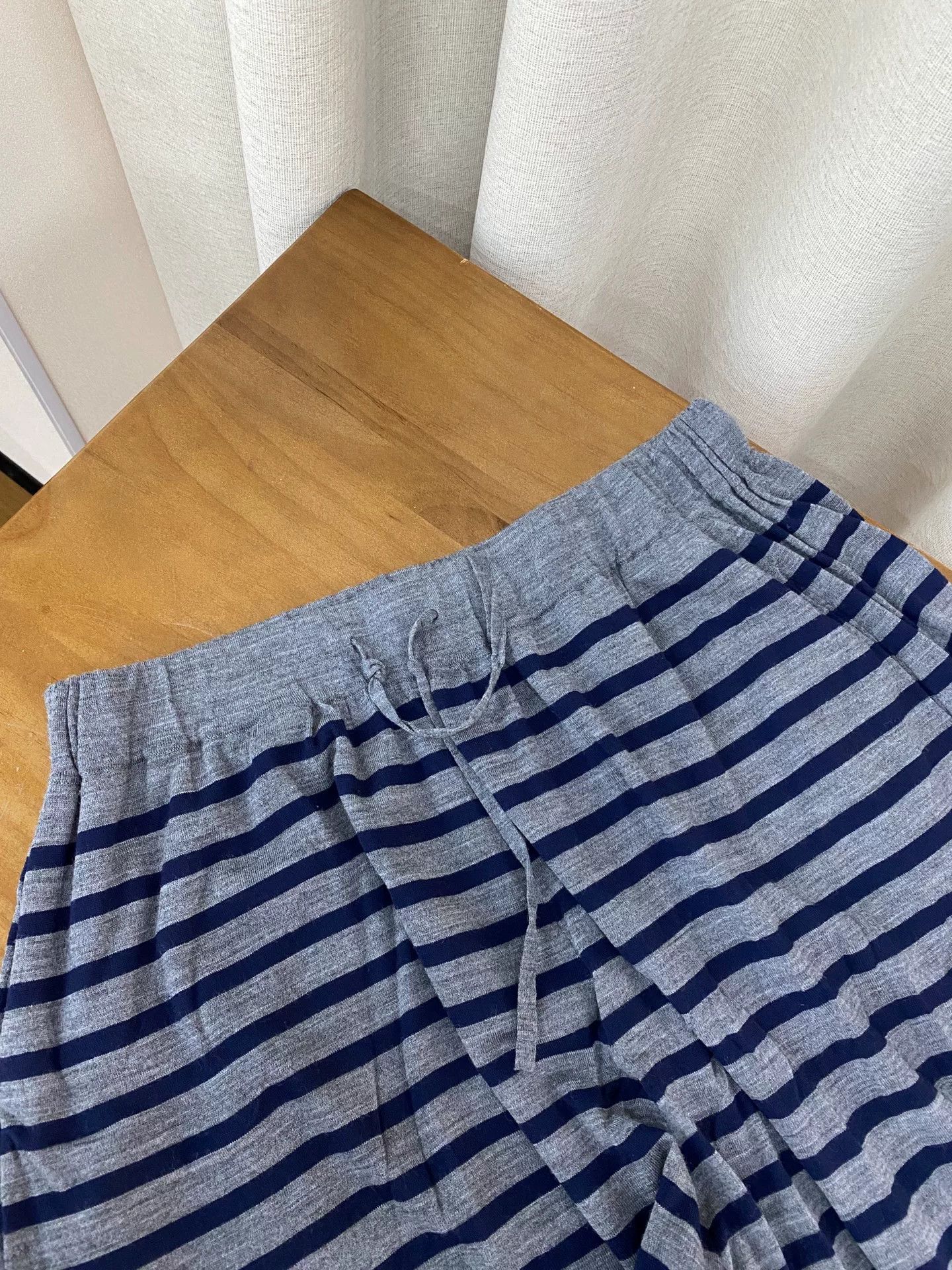 45rpm 45R Brushed Striped Wool Casual Pants Size 32" / US 10 / IT 46 - 4 Thumbnail