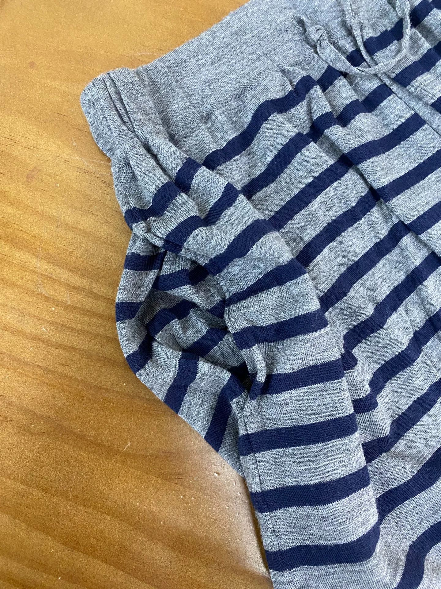 45rpm 45R Brushed Striped Wool Casual Pants Size 32" / US 10 / IT 46 - 6 Thumbnail