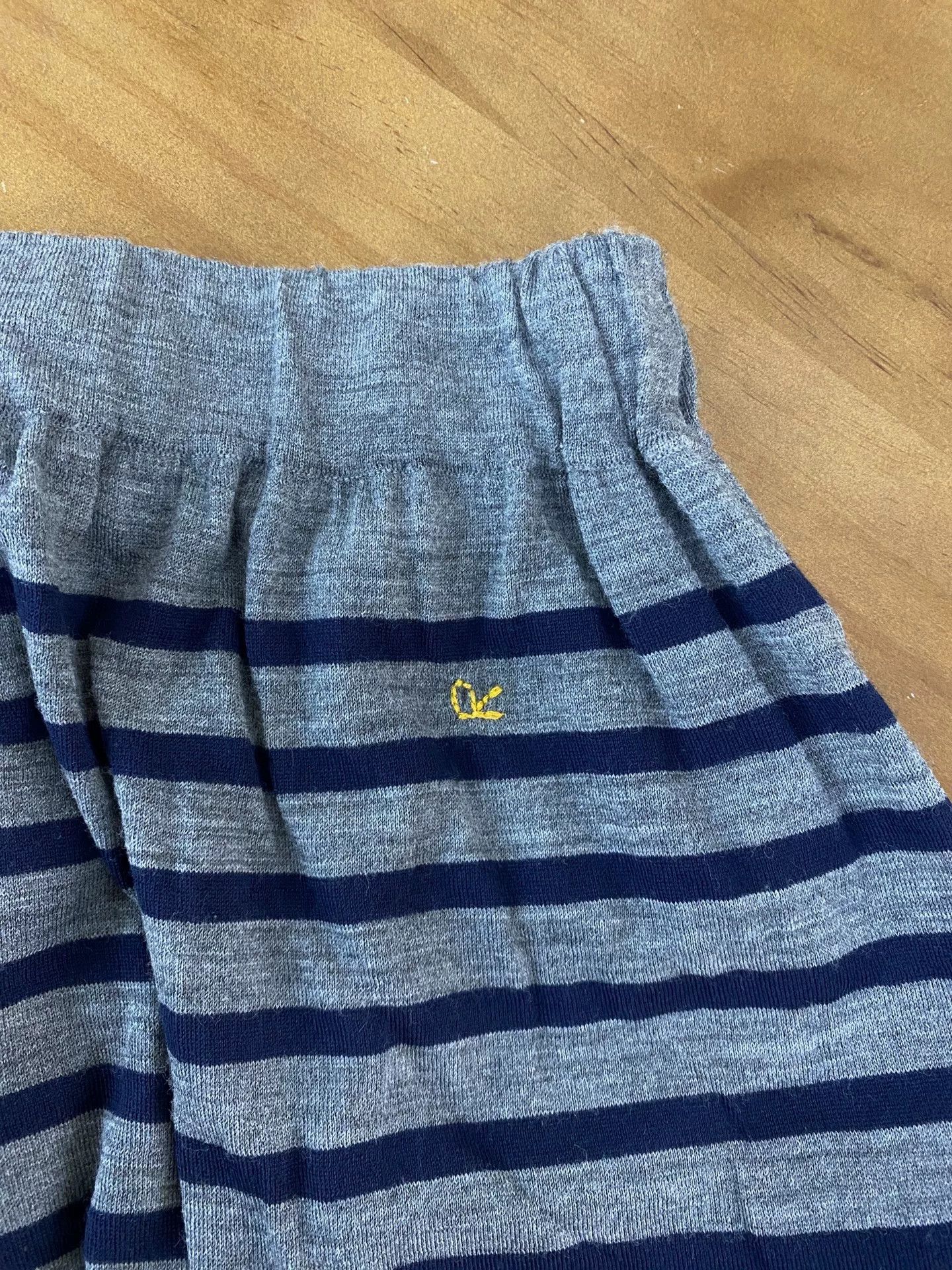 45rpm 45R Brushed Striped Wool Casual Pants Size 32" / US 10 / IT 46 - 7 Thumbnail