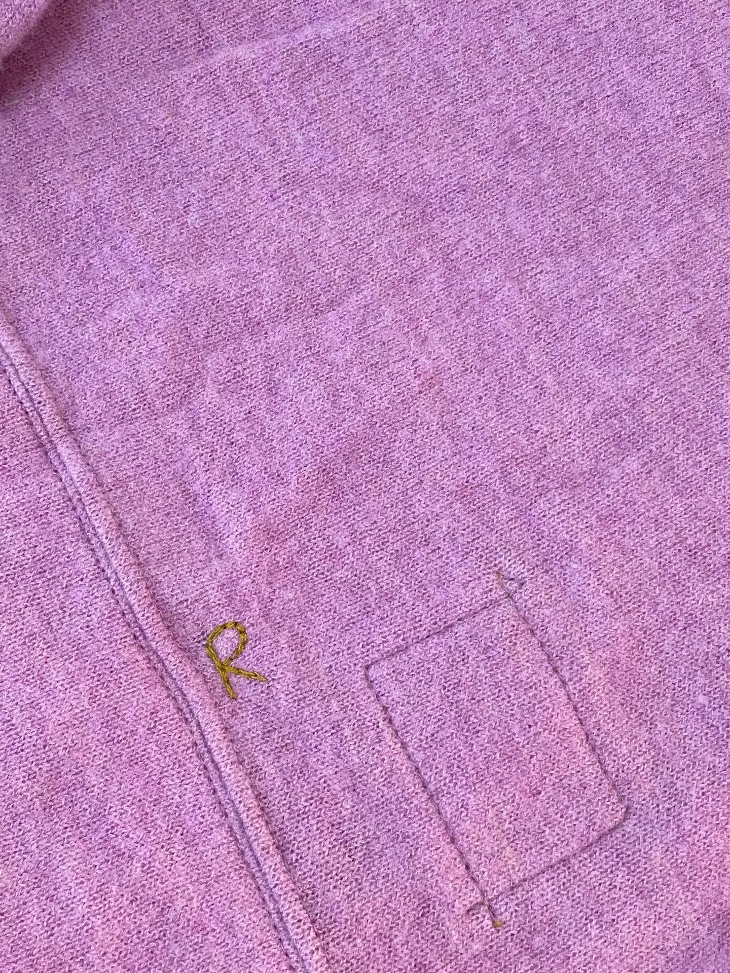 45rpm 45R Pink Wool Cardigan Size M / US 6-8 / IT 42-44 - 4 Thumbnail
