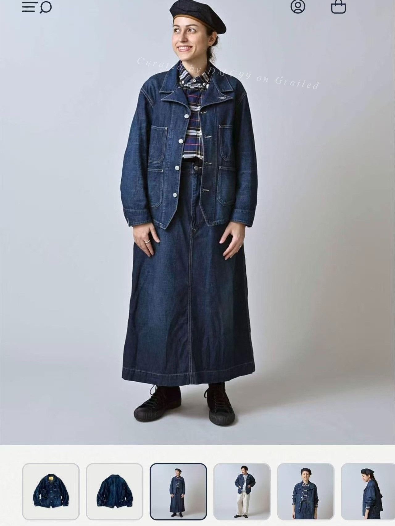 45rpm 45R Denim Cotton Jacket Size 2 Size US M / EU 48-50 / 2 - 3 Thumbnail