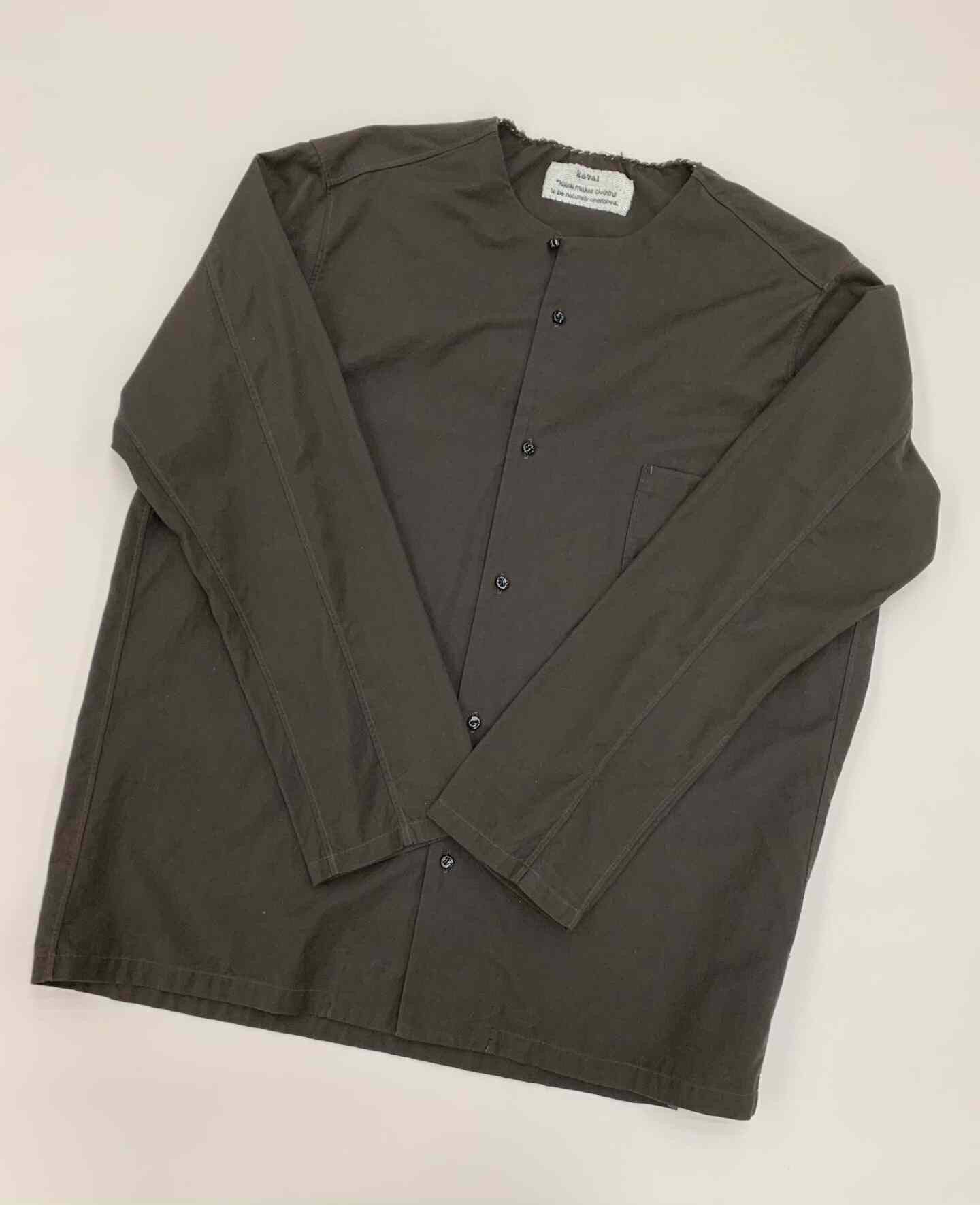 KAVU Kaval Collarless Shirt Size US M / EU 48-50 / 2 - 2 Thumbnail