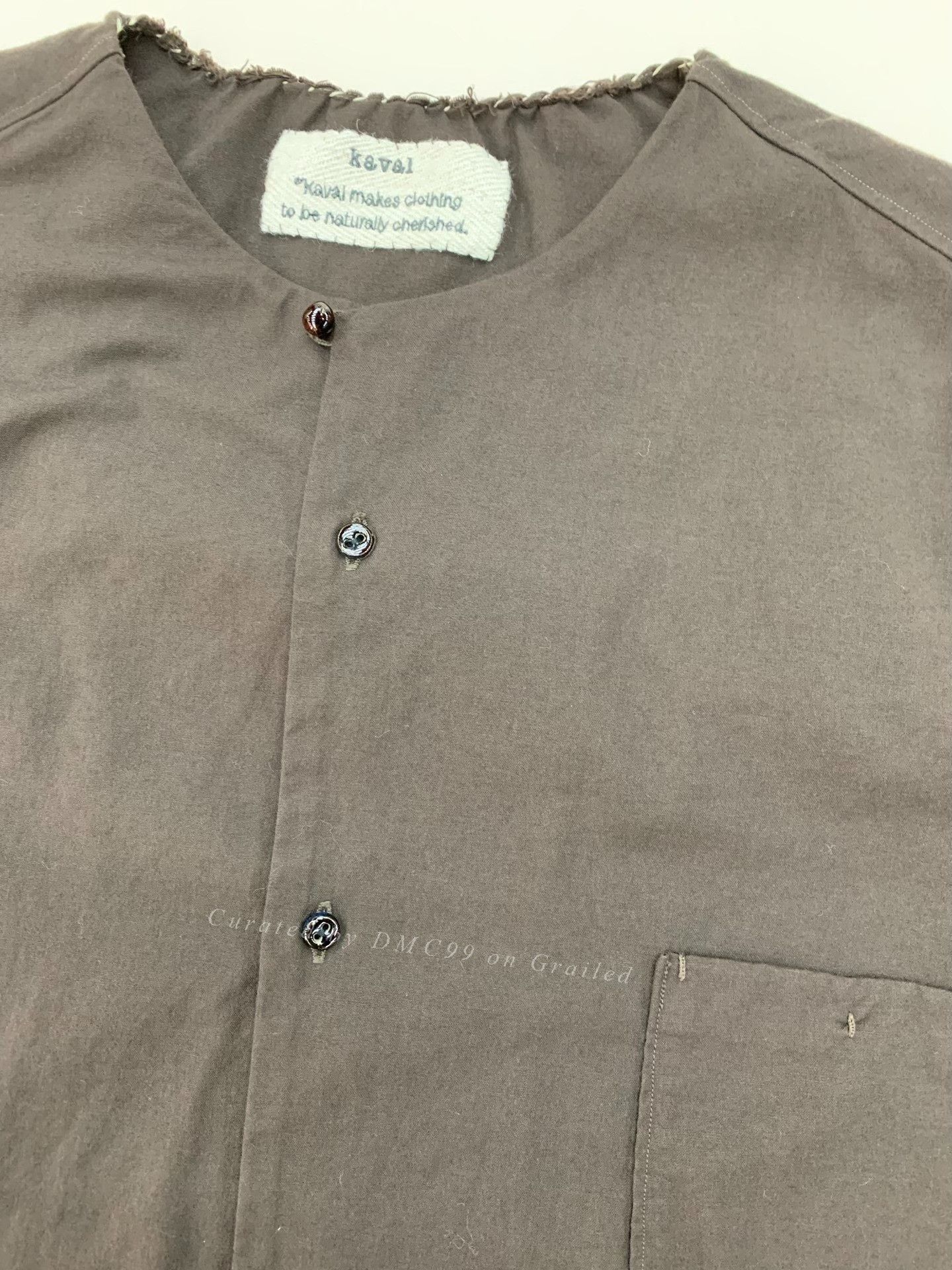 KAVU Kaval Collarless Shirt Size US M / EU 48-50 / 2 - 4 Thumbnail