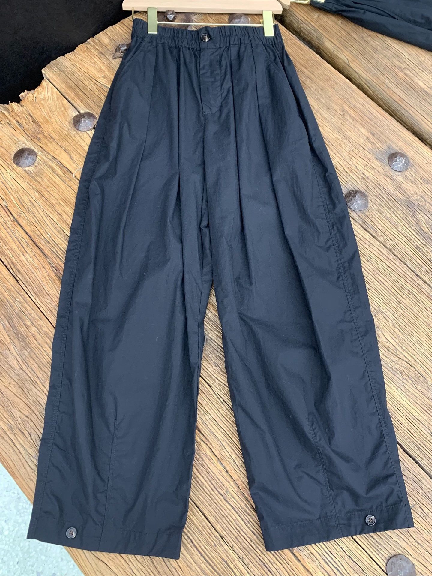 Soeur Soeur SS25 Black Straight-Leg Pants Size 36" / US 14 / IT 50 - 5 Thumbnail