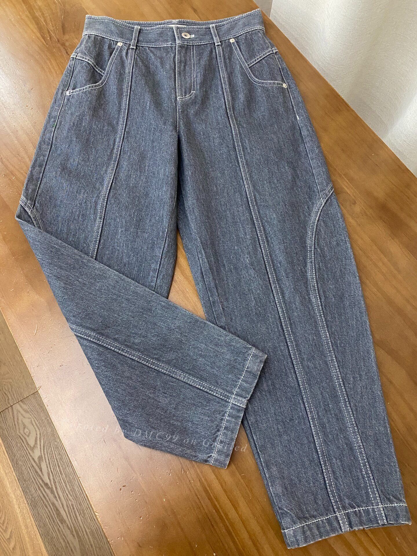 Carven CARVEN High-Waist Relaxed Jeans Size 28" / US 6 / IT 42 - 5 Thumbnail