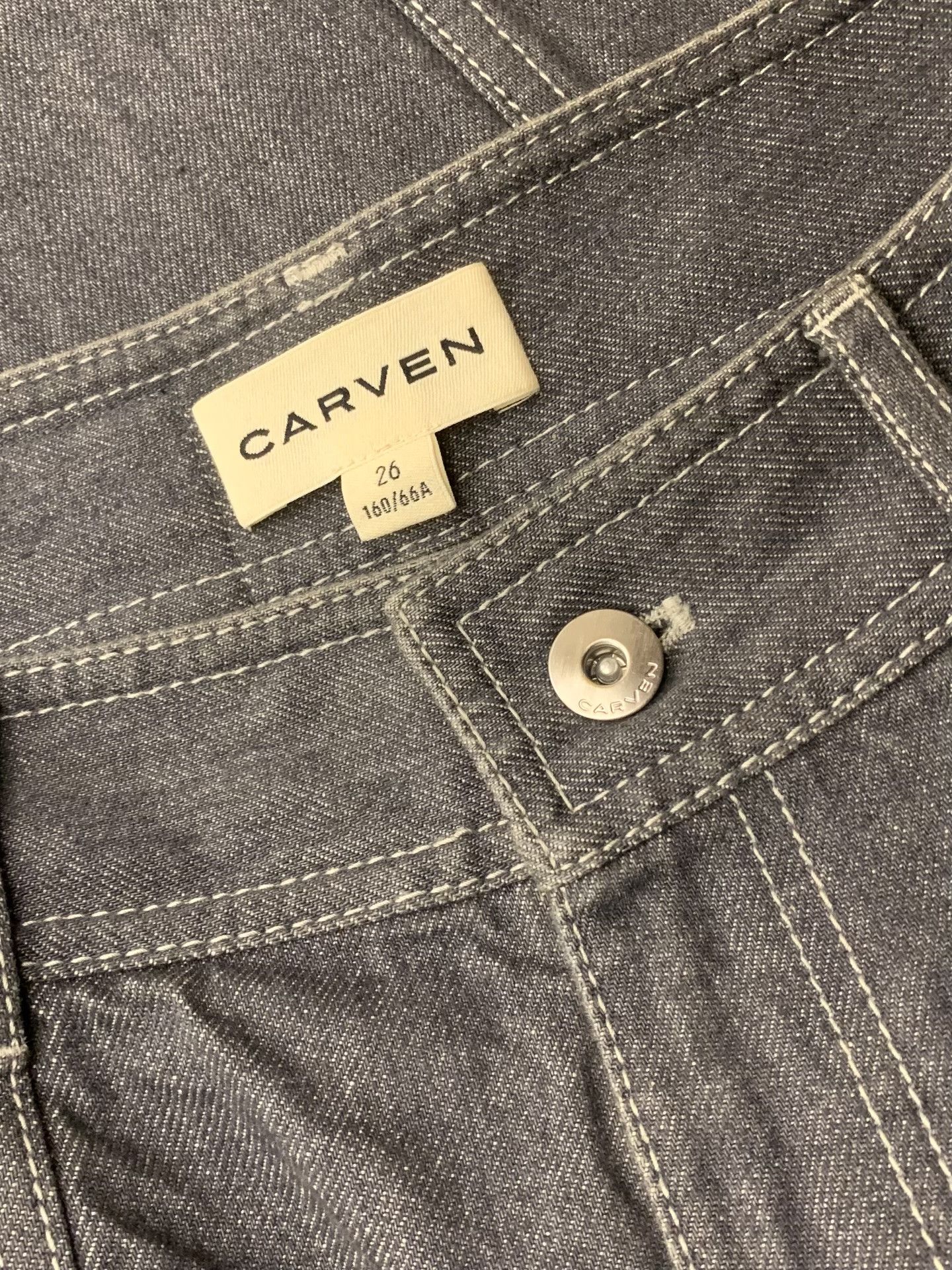 Carven CARVEN High-Waist Relaxed Jeans Size 28" / US 6 / IT 42 - 4 Thumbnail