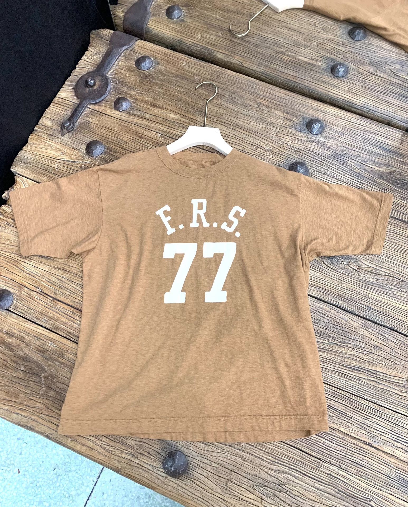 45rpm 45R Ivy Style F.R.S.77 Cotton T-shirt Size US L / EU 52-54 / 3 - 7 Thumbnail