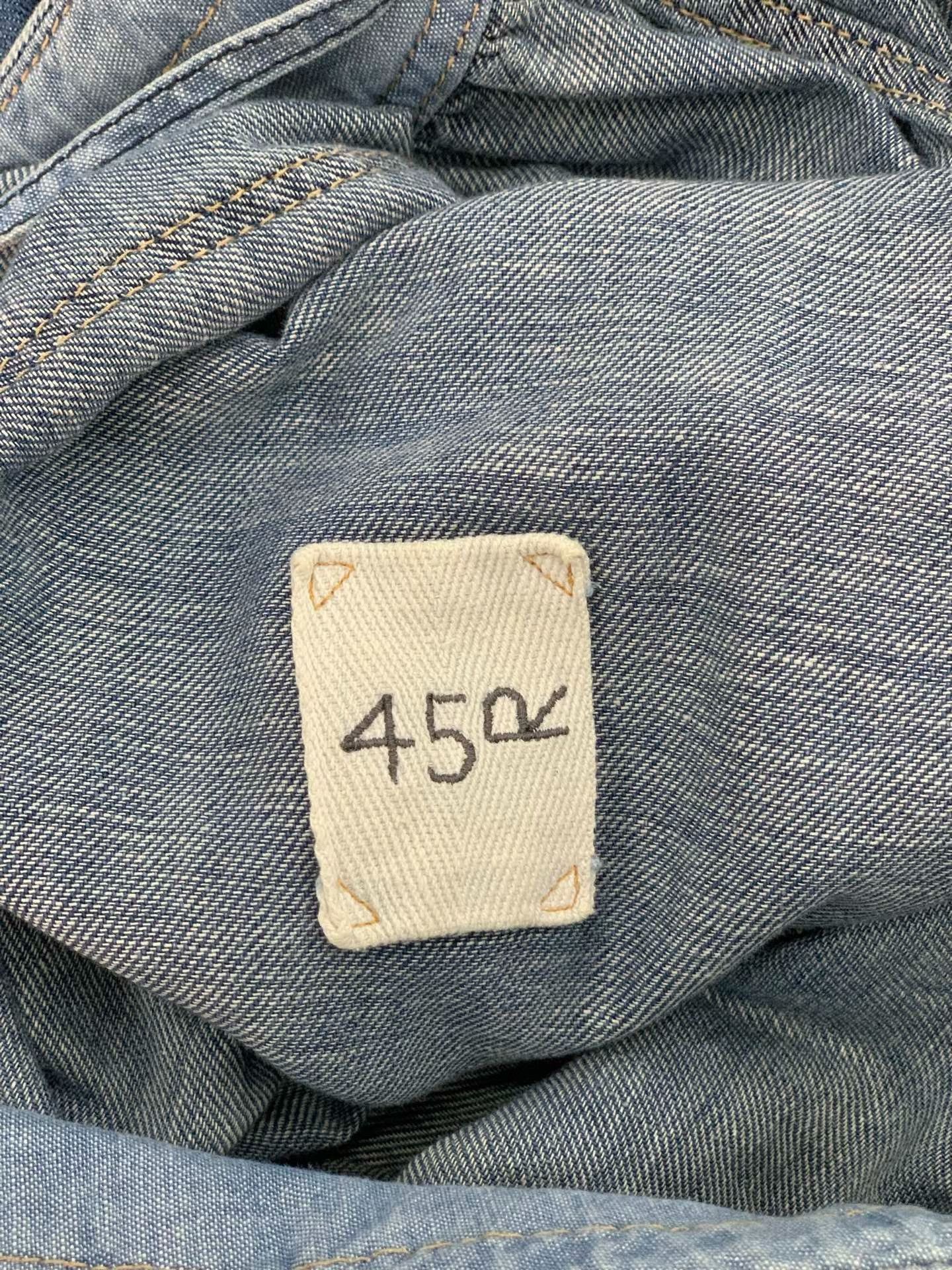 45rpm 45R Denim Suspender Skirt Size 30" / US 8 / IT 44 - 7 Thumbnail