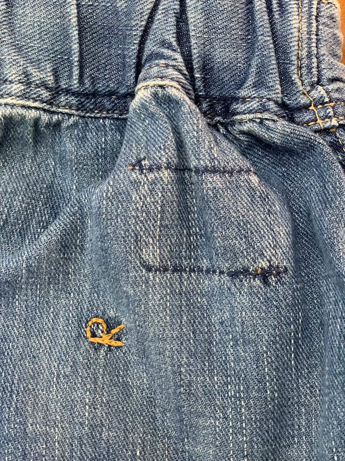 45rpm 45R Denim Suspender Skirt Size 30" / US 8 / IT 44 - 5 Thumbnail