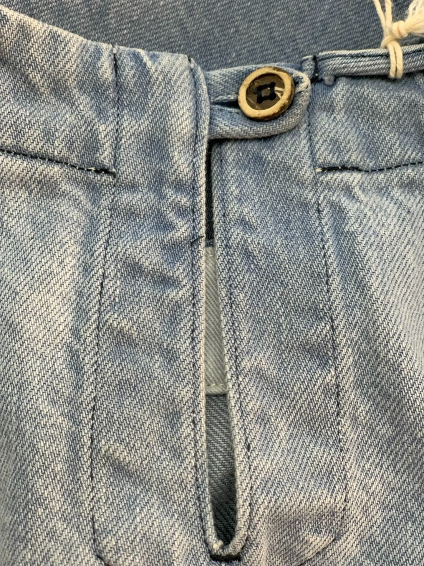 45rpm 45R Indigo Denim Long Top Size M / US 6-8 / IT 42-44 - 3 Thumbnail