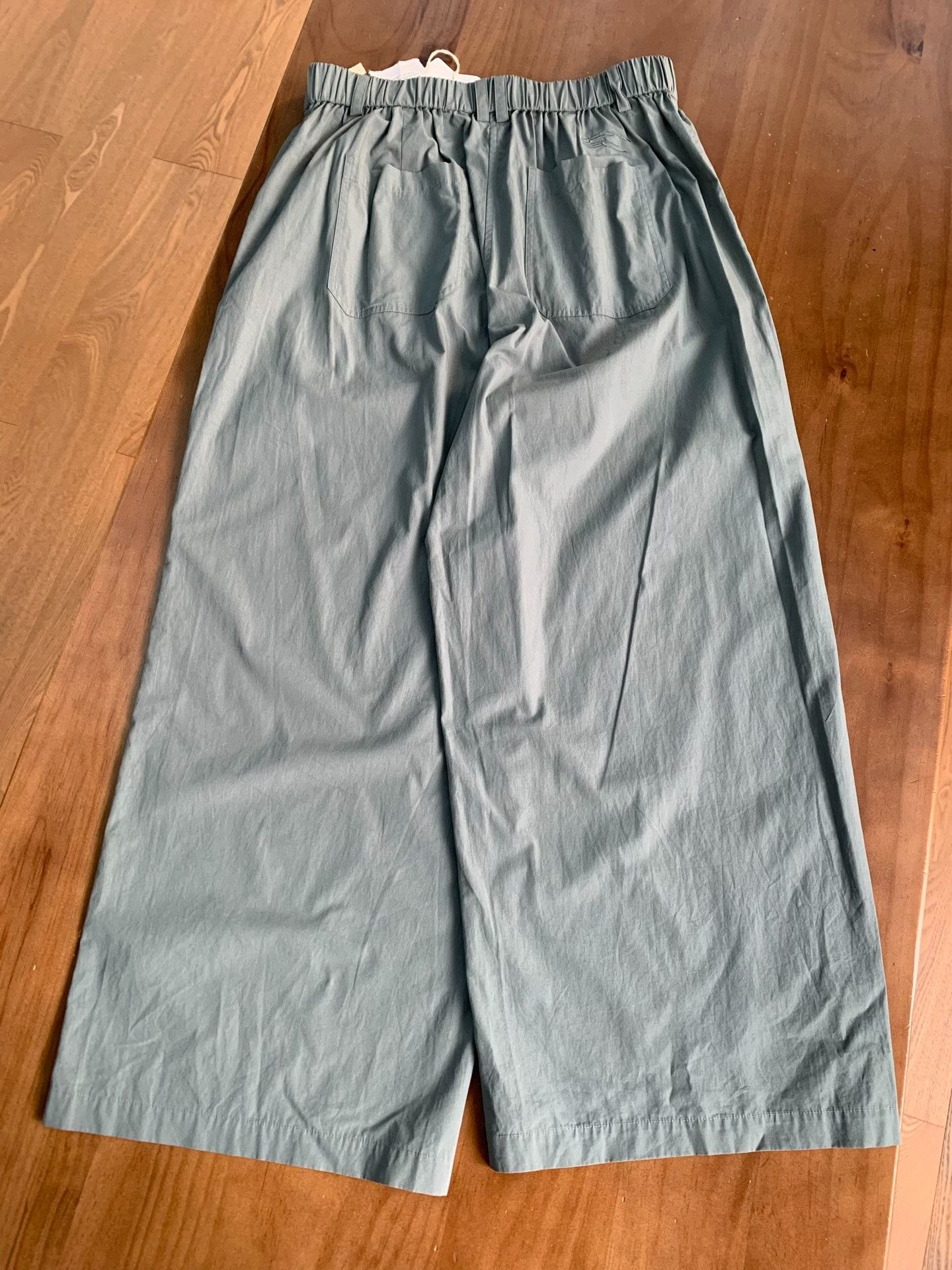 Other New Eco-Cotton Elastic Waist Straight Pants Size 38" / US 16 / IT 52 - 2 Thumbnail