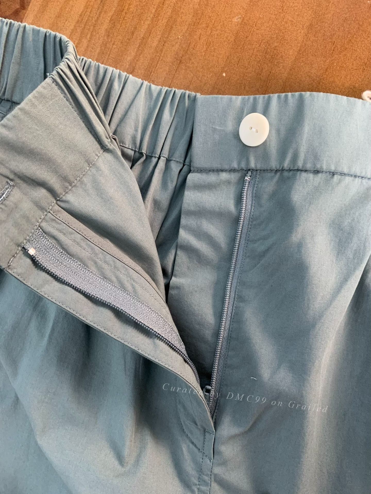 Other New Eco-Cotton Elastic Waist Straight Pants Size 38" / US 16 / IT 52 - 4 Thumbnail