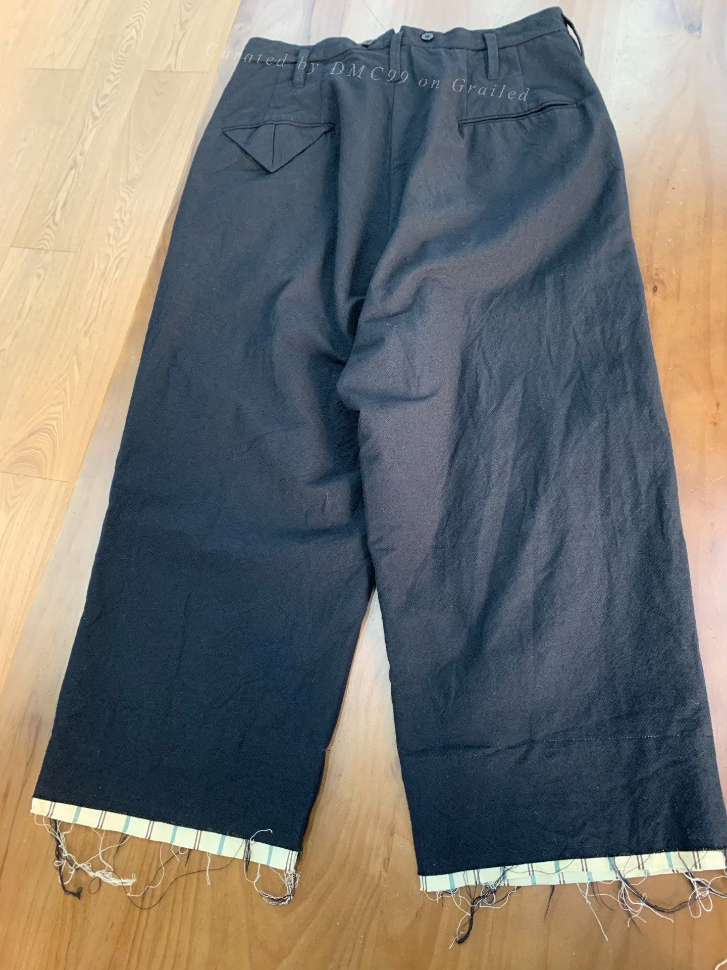 KLASICA Klasica Double-Layer Wool Pants Size 40" / US 18 - 3 Thumbnail